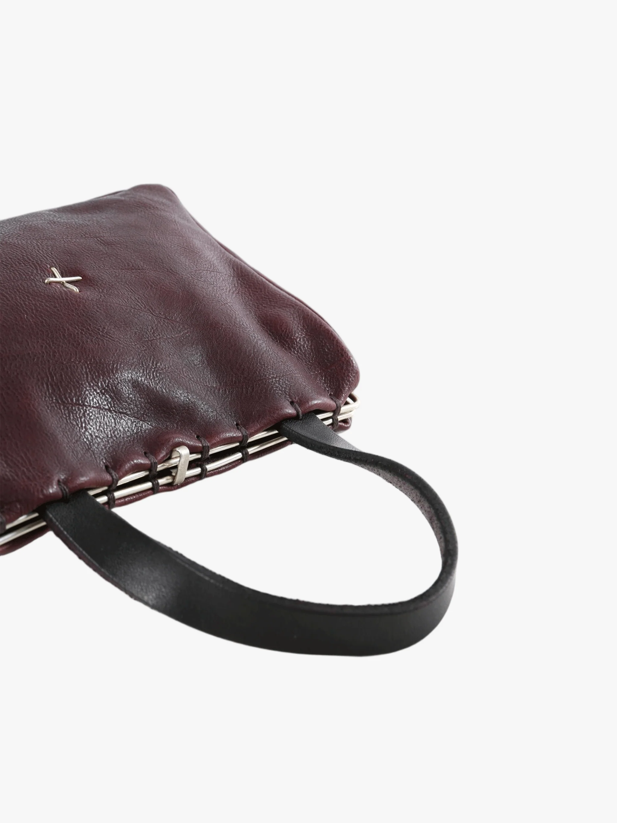MA+ - Unisex Extra Small Silver Rim Hand Bag - Image 3