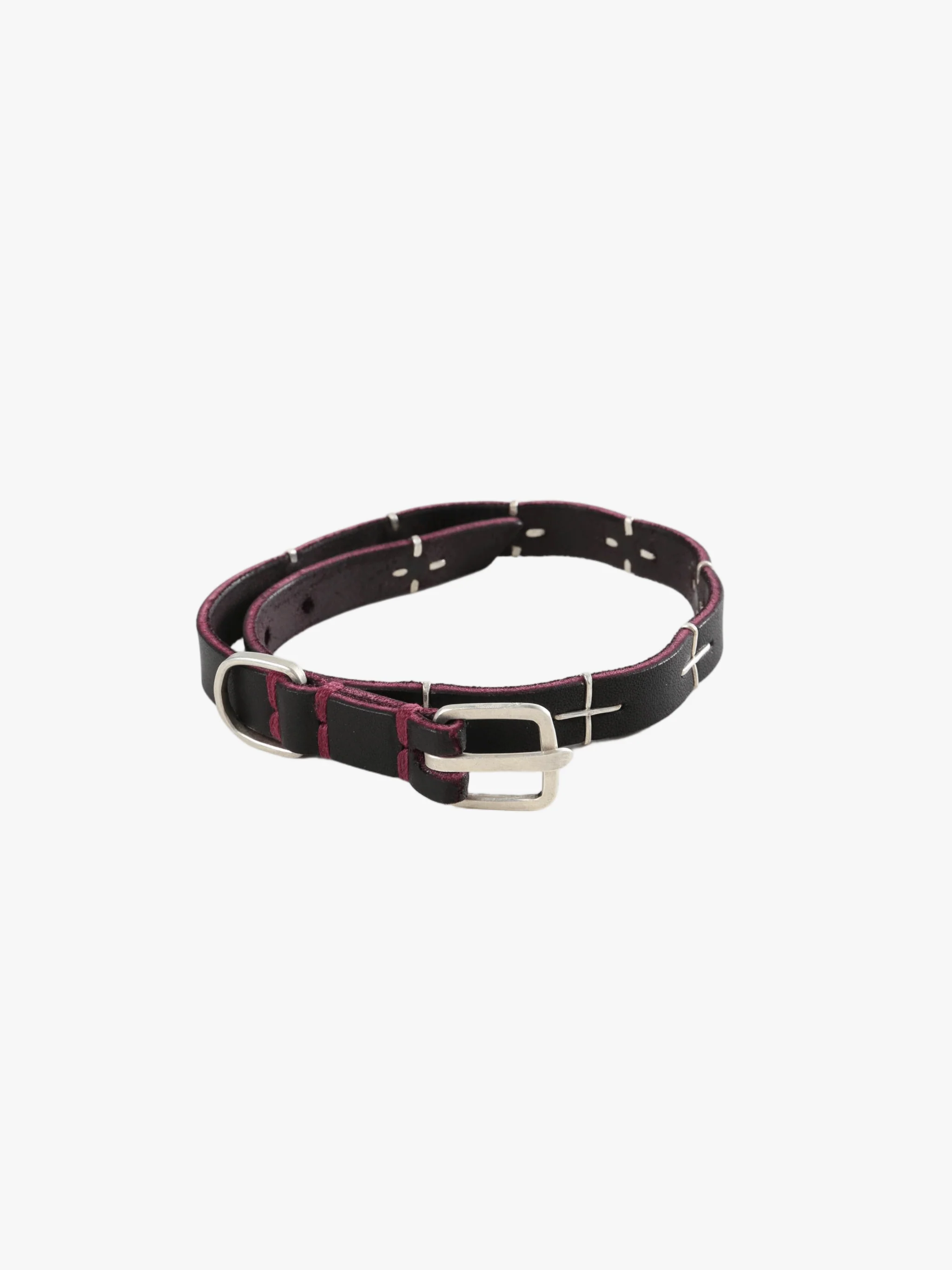 MA+ - Unisex Thin Silver Crosses Choker
