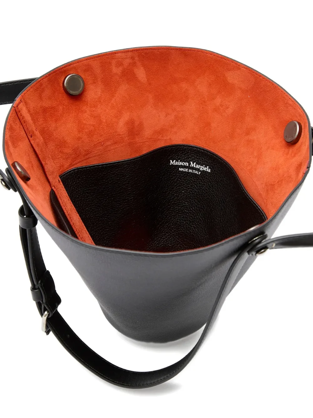 MAISON MARGIELA - Unisex Dress-Age Small Leather Handbag - Image 5