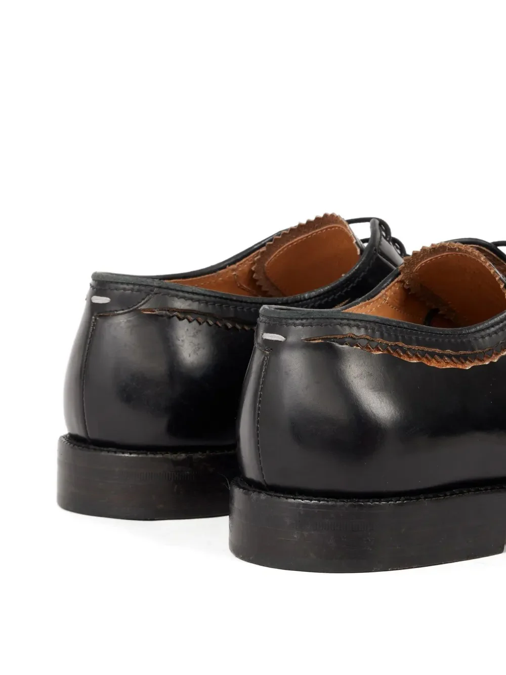 MAISON MARGIELA - Women Loved To Death Cut Lace-Up Shoes - Image 4