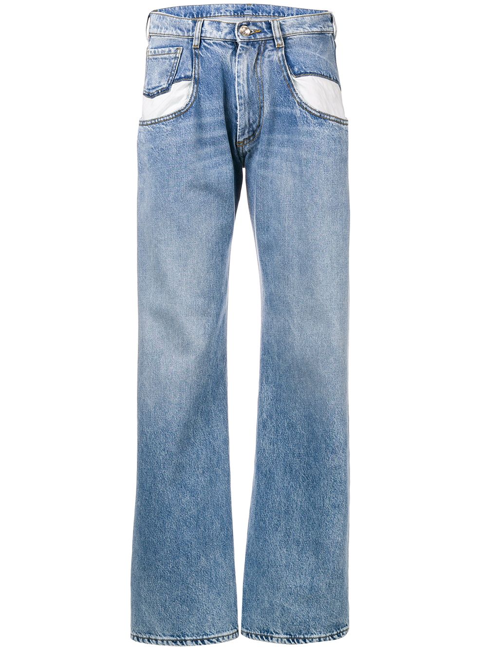 MAISON MARGIELA - Women Straight Jean with Contrast Pockets - Image 5