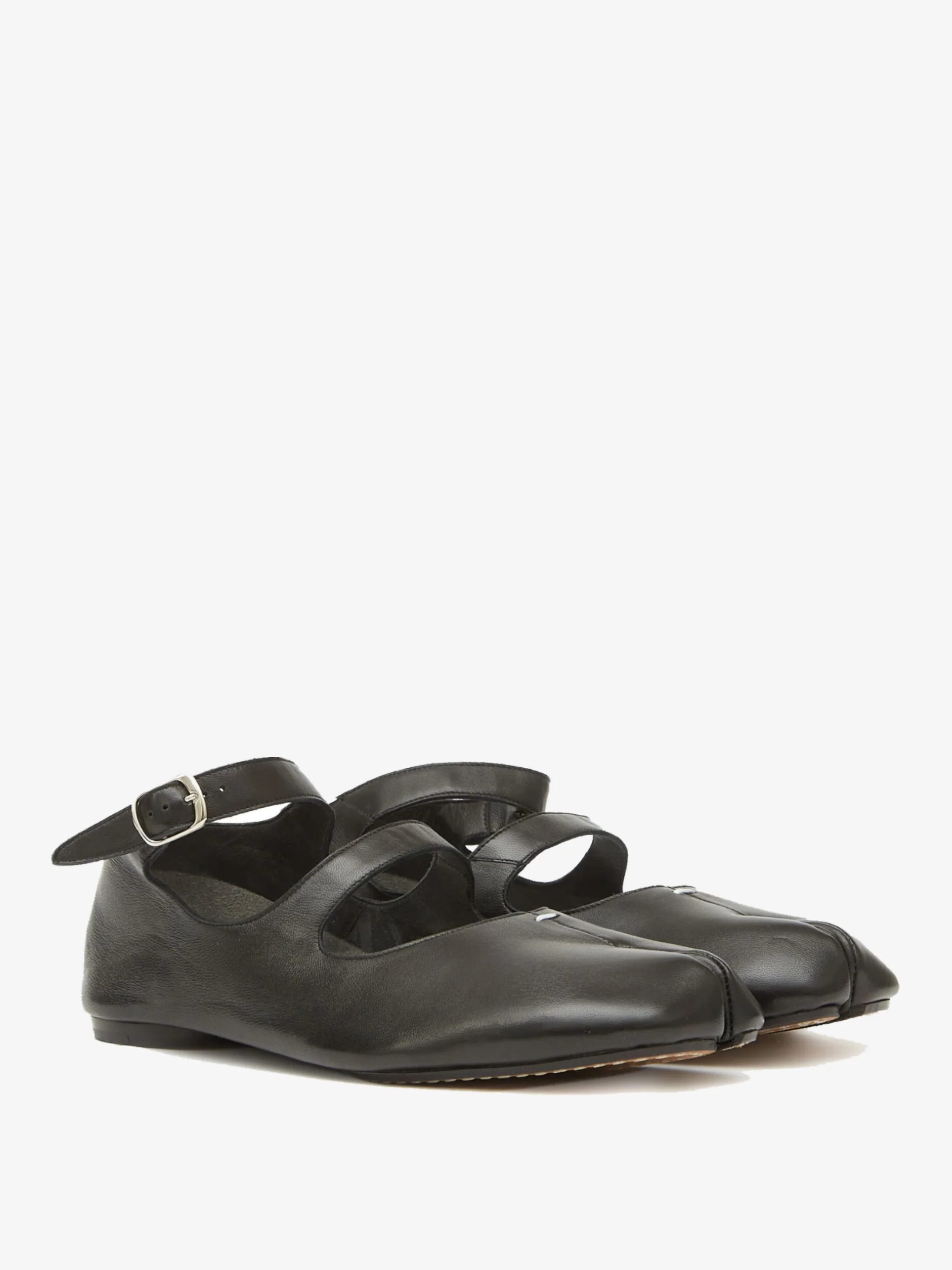 MAISON MARGIELA - Women Tabi Ballerina Double Strap Flats - Image 2