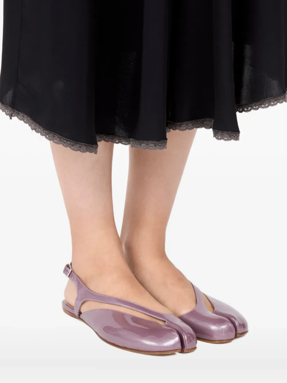 MAISON MARGIELA - Women Tabi Flat Slingback Sandals - Image 3