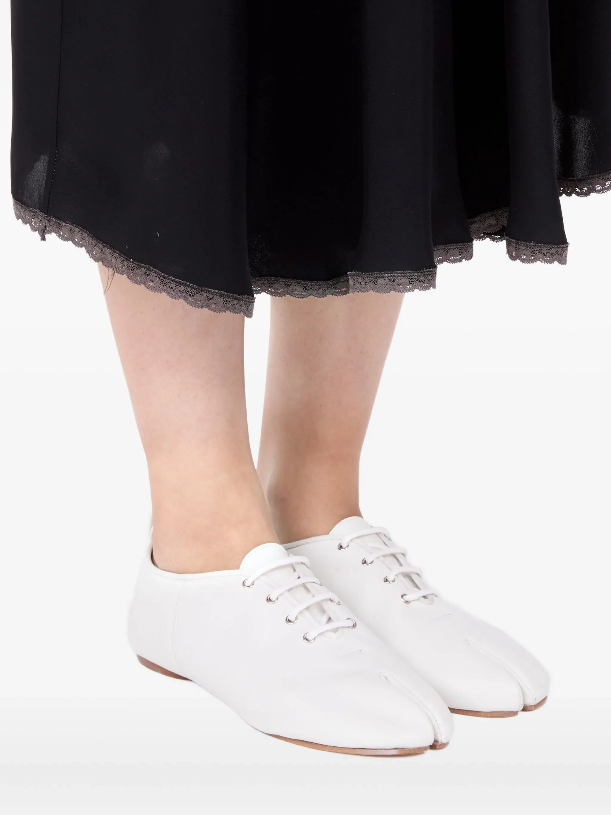 MAISON MARGIELA - Women Tabi Jazz Lace Up Shoes - Image 4
