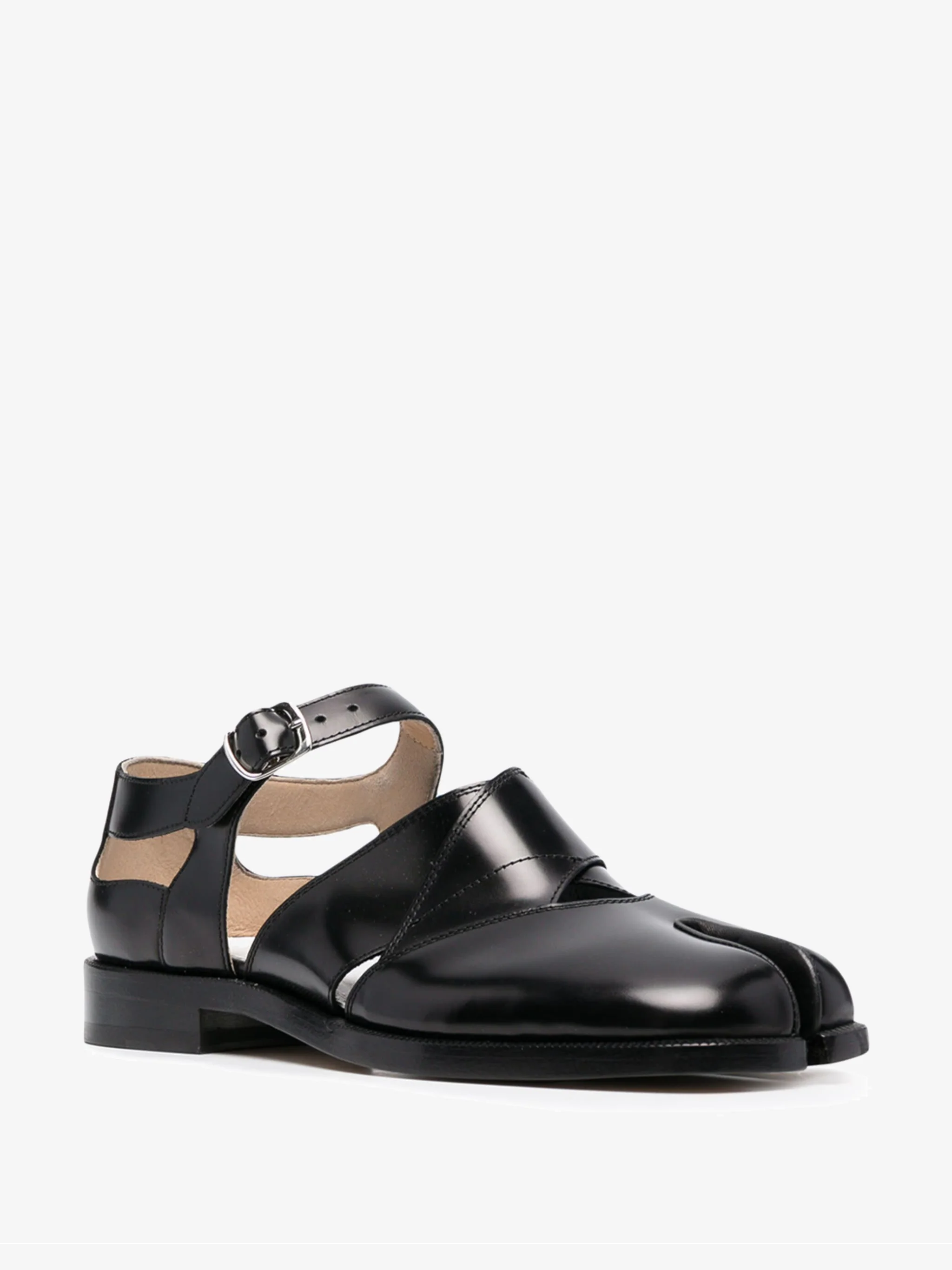 MAISON MARGIELA - Women Tabi Leather Sandals Baptiste - Image 2