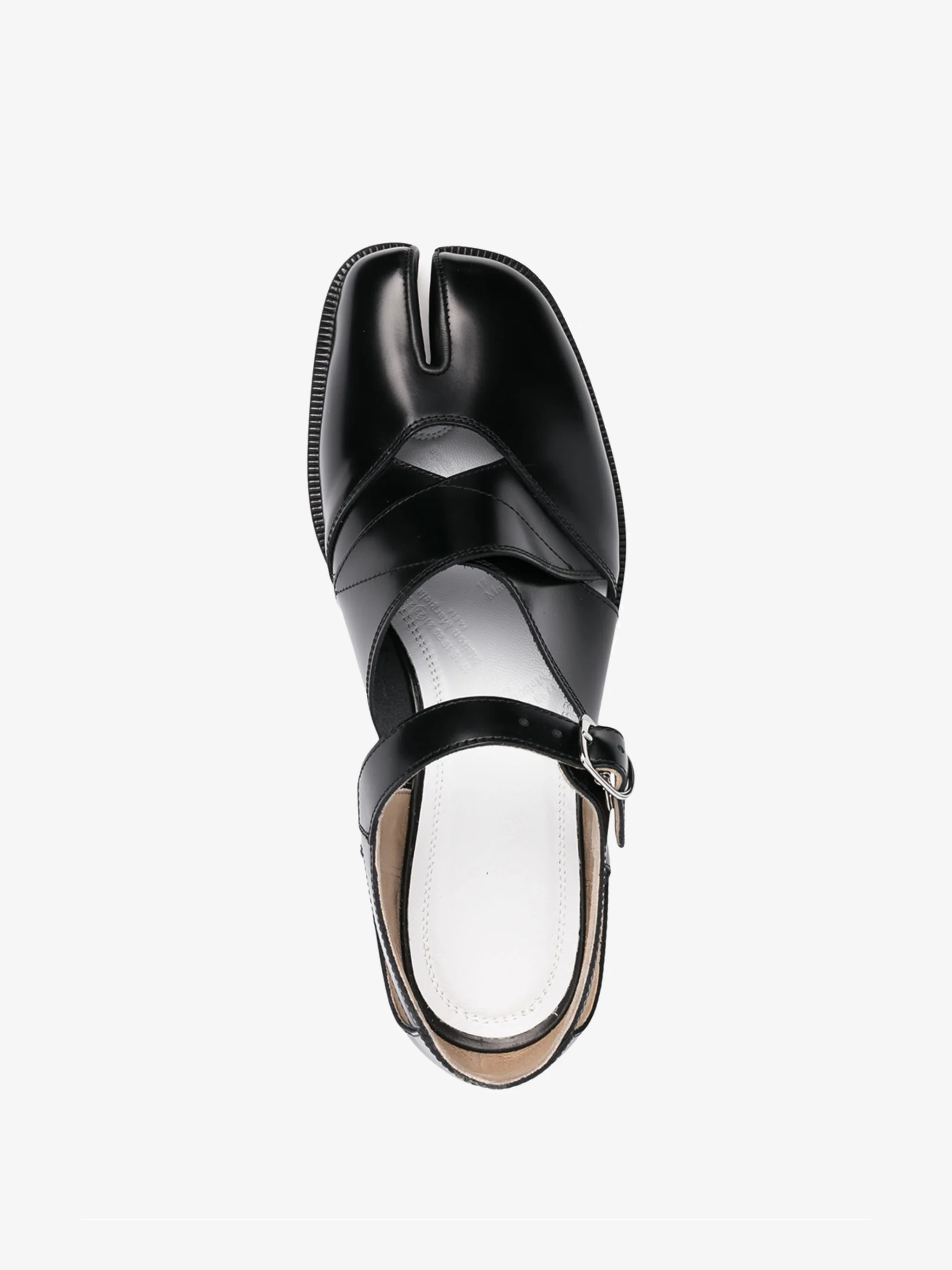 MAISON MARGIELA - Women Tabi Leather Sandals Baptiste - Image 4