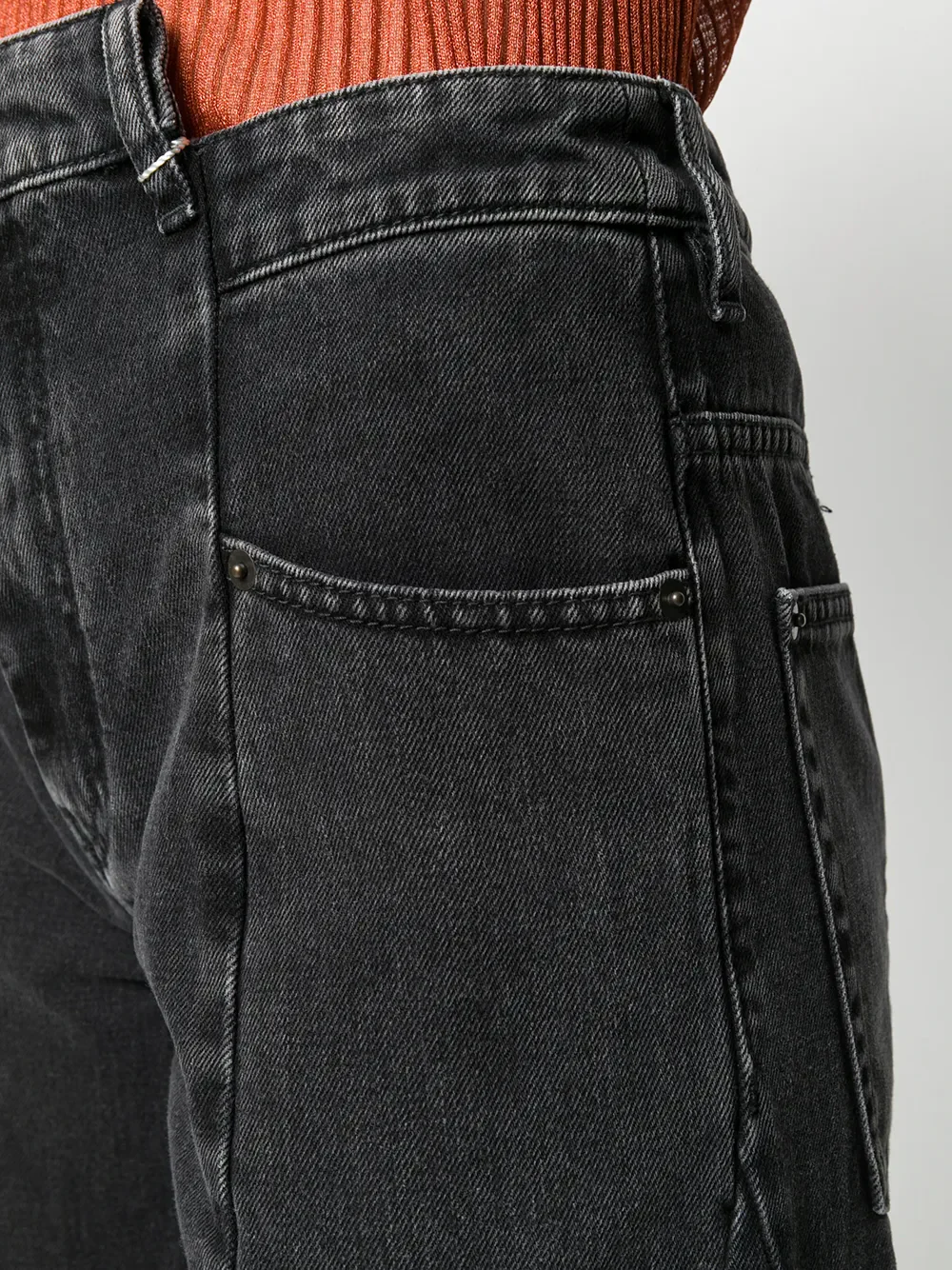 MAISON MARGIELA - Women Spliced Denim Trousers - Image 5