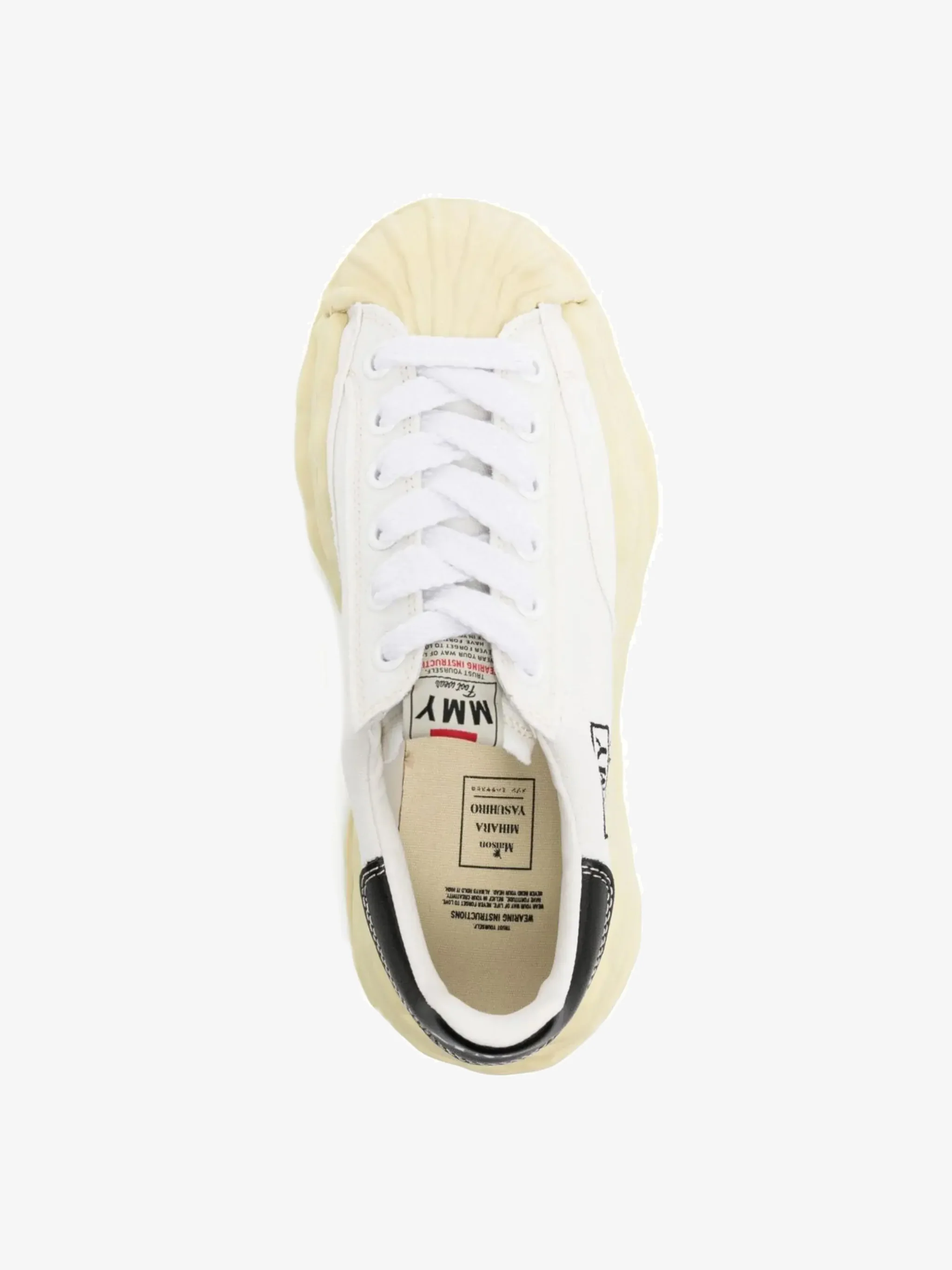 MAISON MIHARA YASUHIRO - Blakey Vintage Sole Canvas Low-Top Sneaker - Image 4