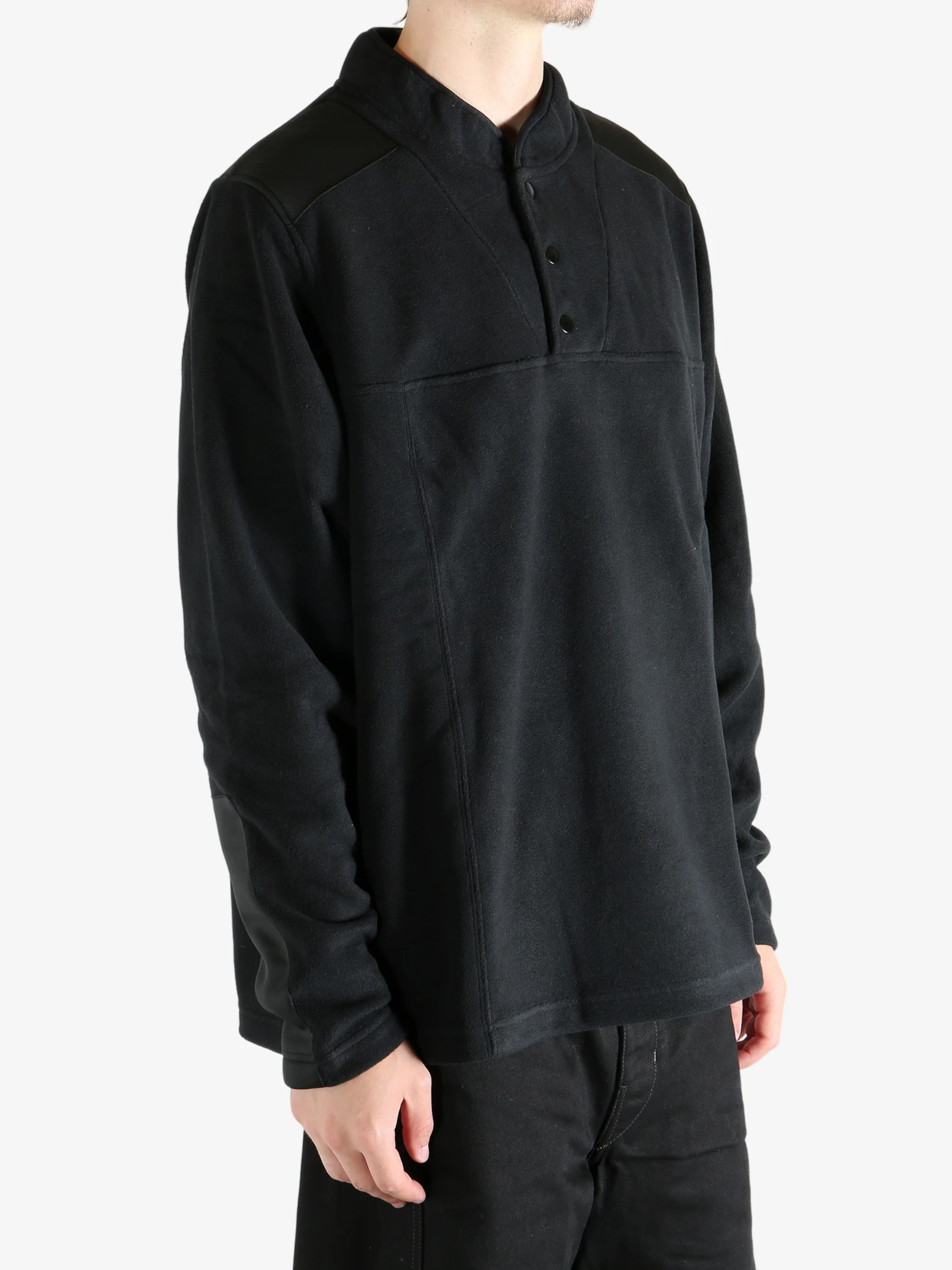 MALBON - Men Evergreen Colstrip Micro Fleece Sweatshirt - Image 2