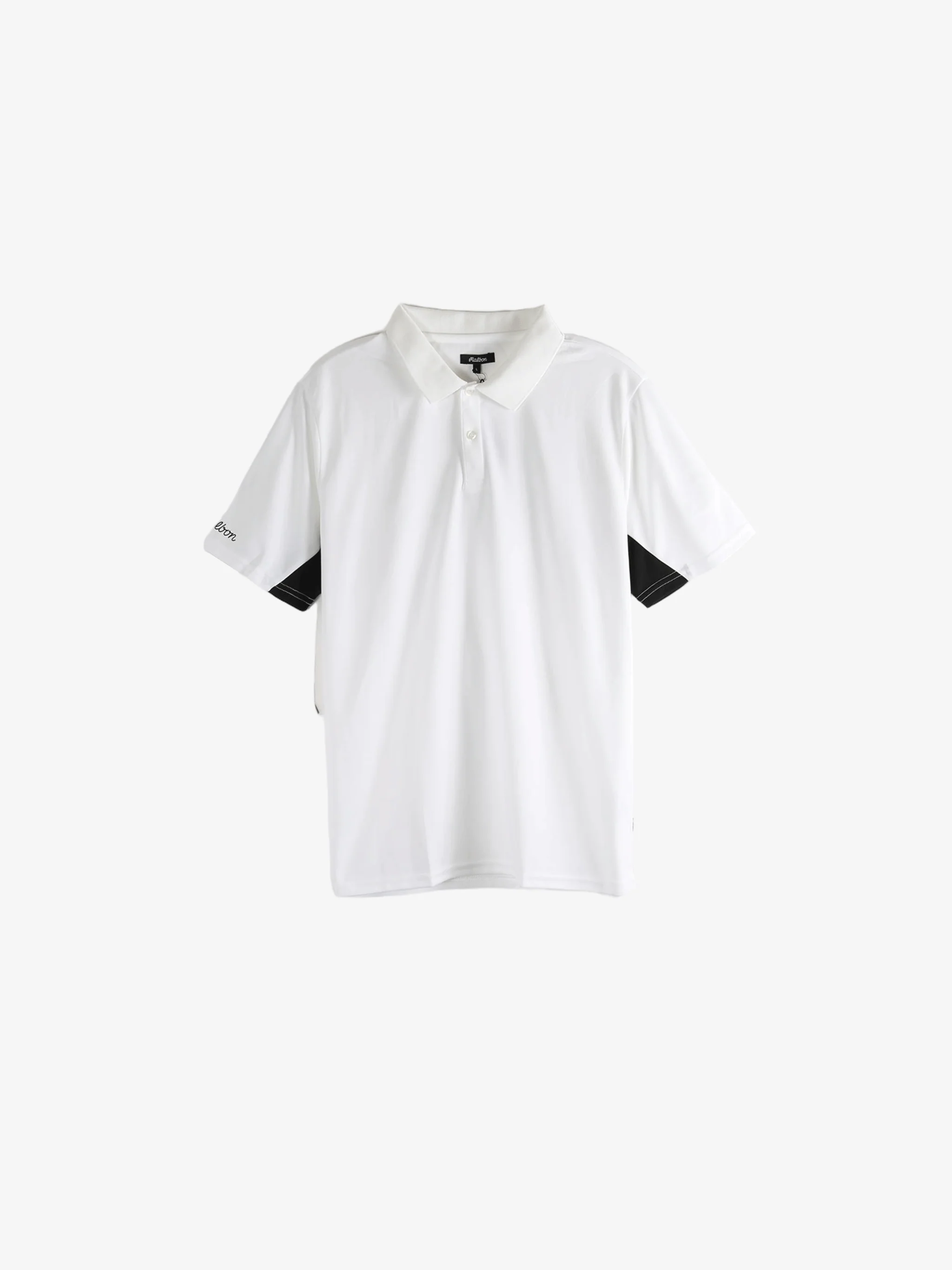 MALBON - Men Evergreen Paneled Performance Pique Shirt - Image 4