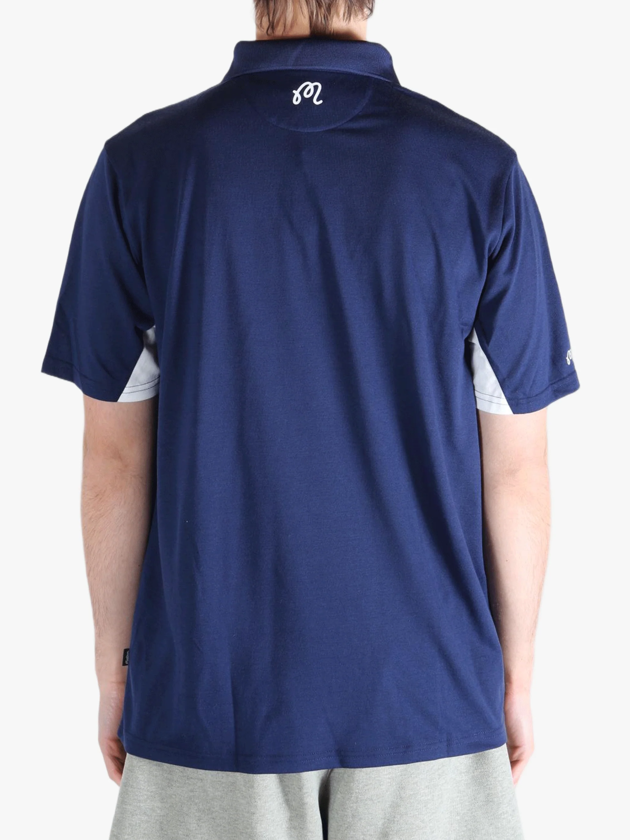 MALBON - Men Evergreen Paneled Performance Pique Shirt - Image 3