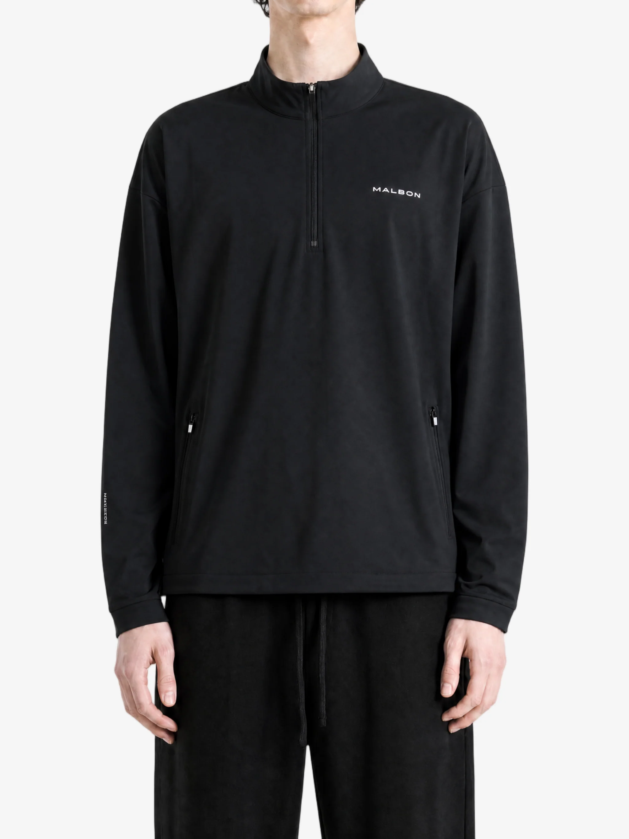 MALBON - Men Malbon Performance Quarter Zip Shell Pullover