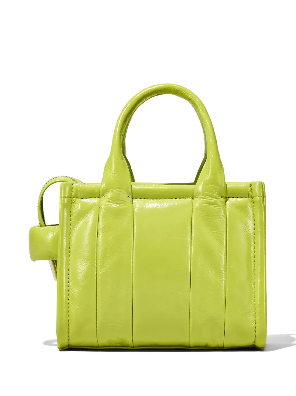 MARC JACOBS - Women Shiny Crinkle Leather Crossbody Tote Bag - Image 5