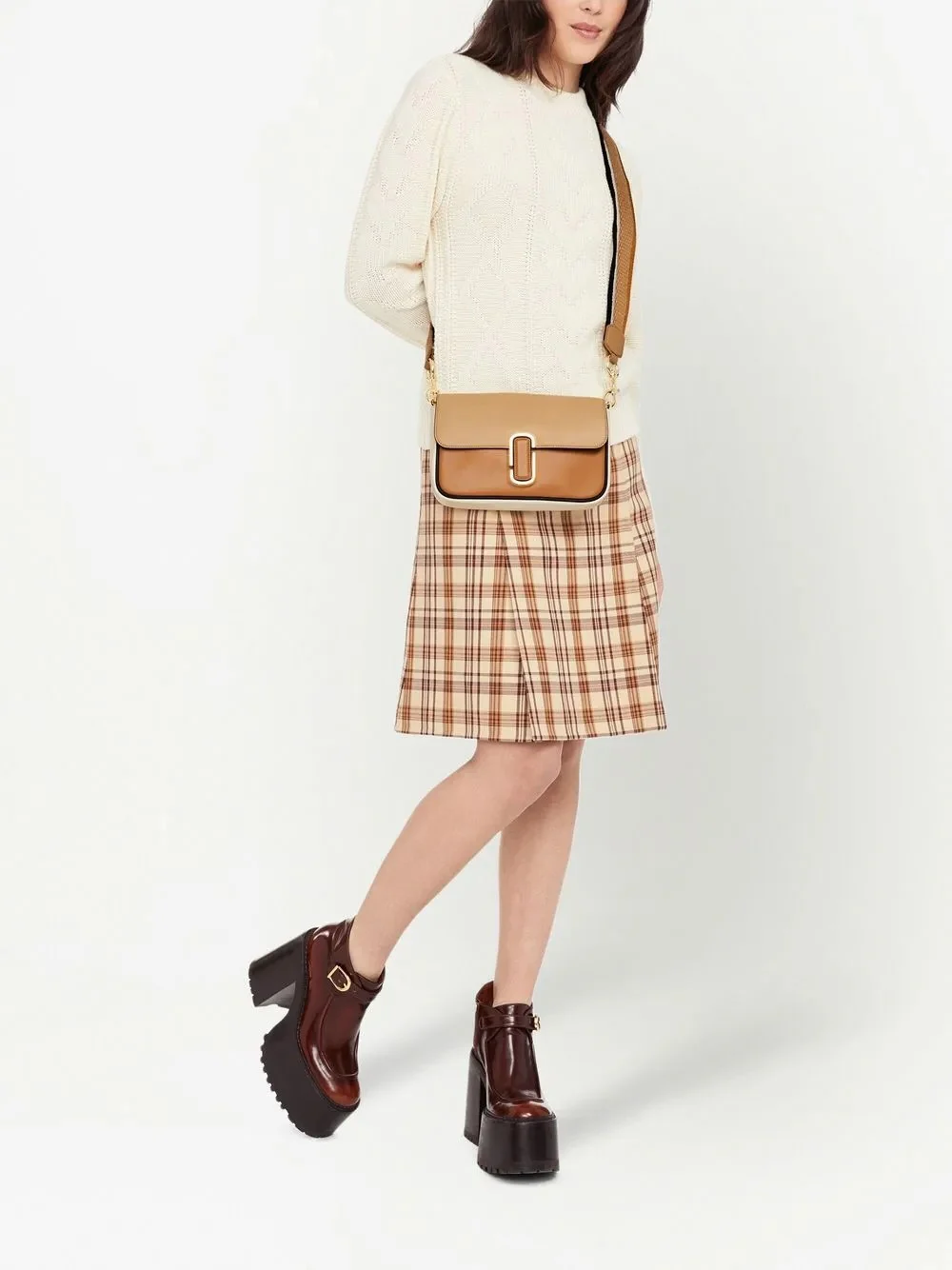 MARC JACOBS - Women Cb Leather J Marc Shoulder Bag - Image 4