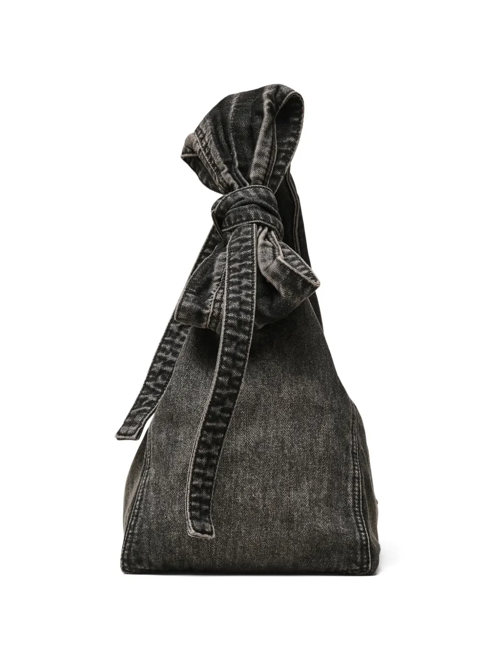 MARC JACOBS - Women Denim Bow Sack Bag - Image 4