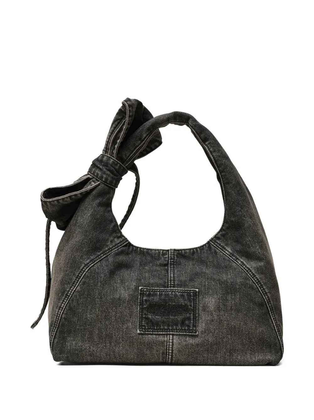 MARC JACOBS - Women Denim Bow Sack Bag - Image 5
