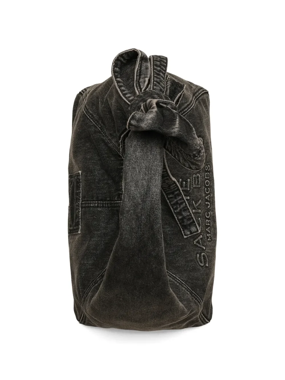 MARC JACOBS - Women Denim Bow Sack Bag - Image 7