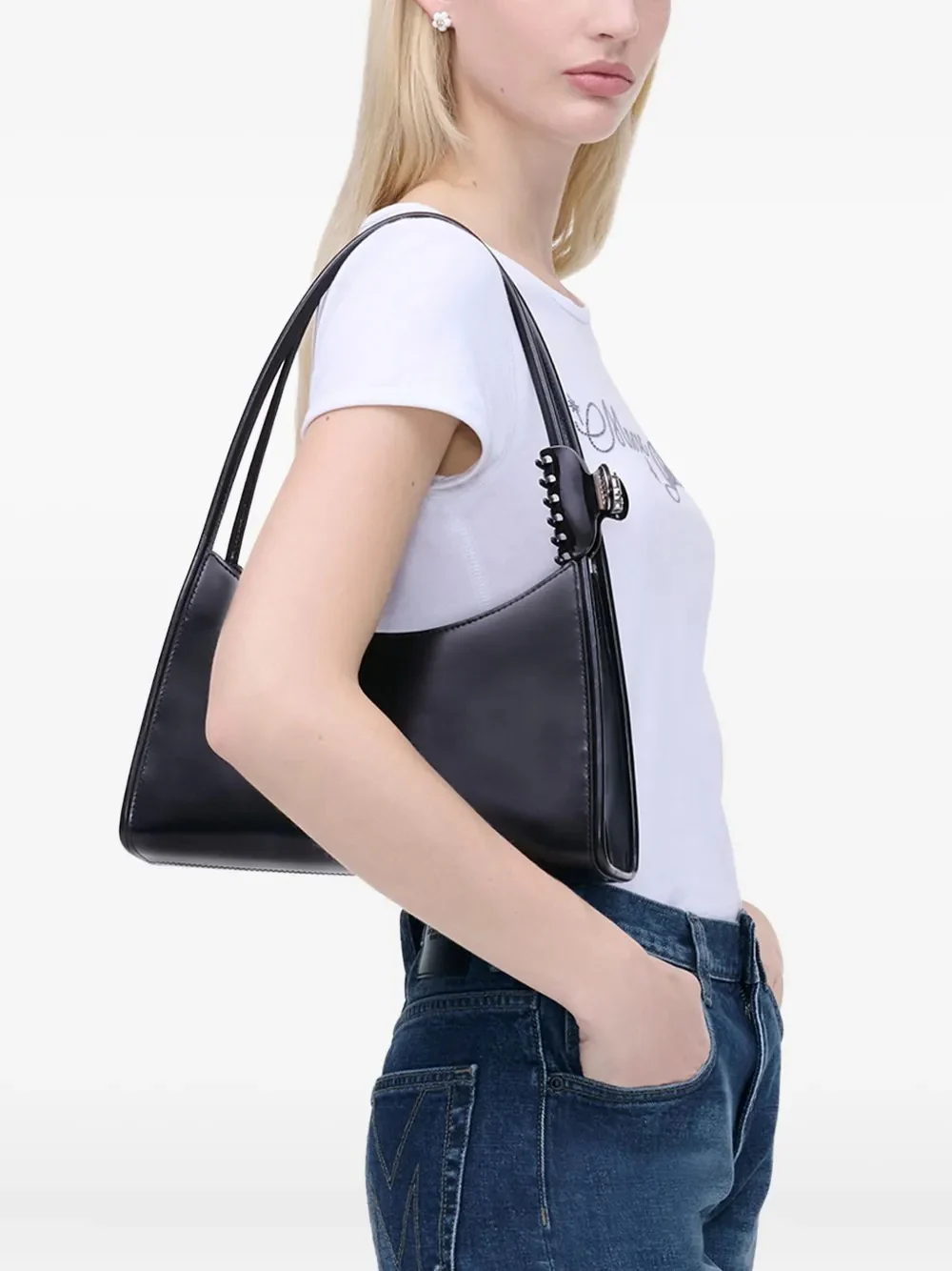 MARC JACOBS - Women Glam Claw Clip Shoulder Bag - Image 2