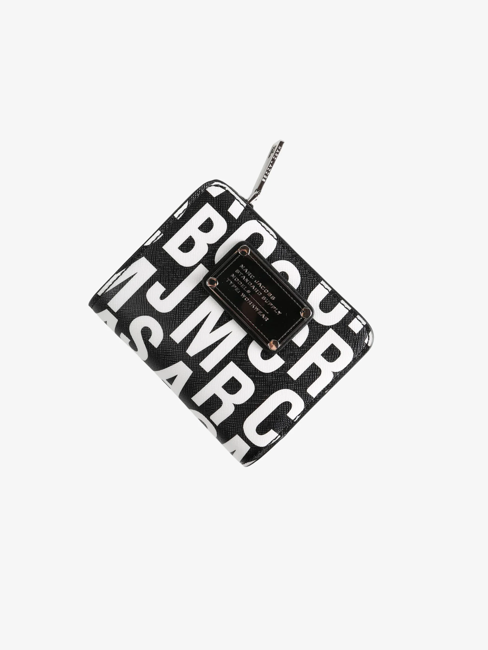 MARC JACOBS - Women Jumbled Logo Trademarc Slg Mini Compact Wallet