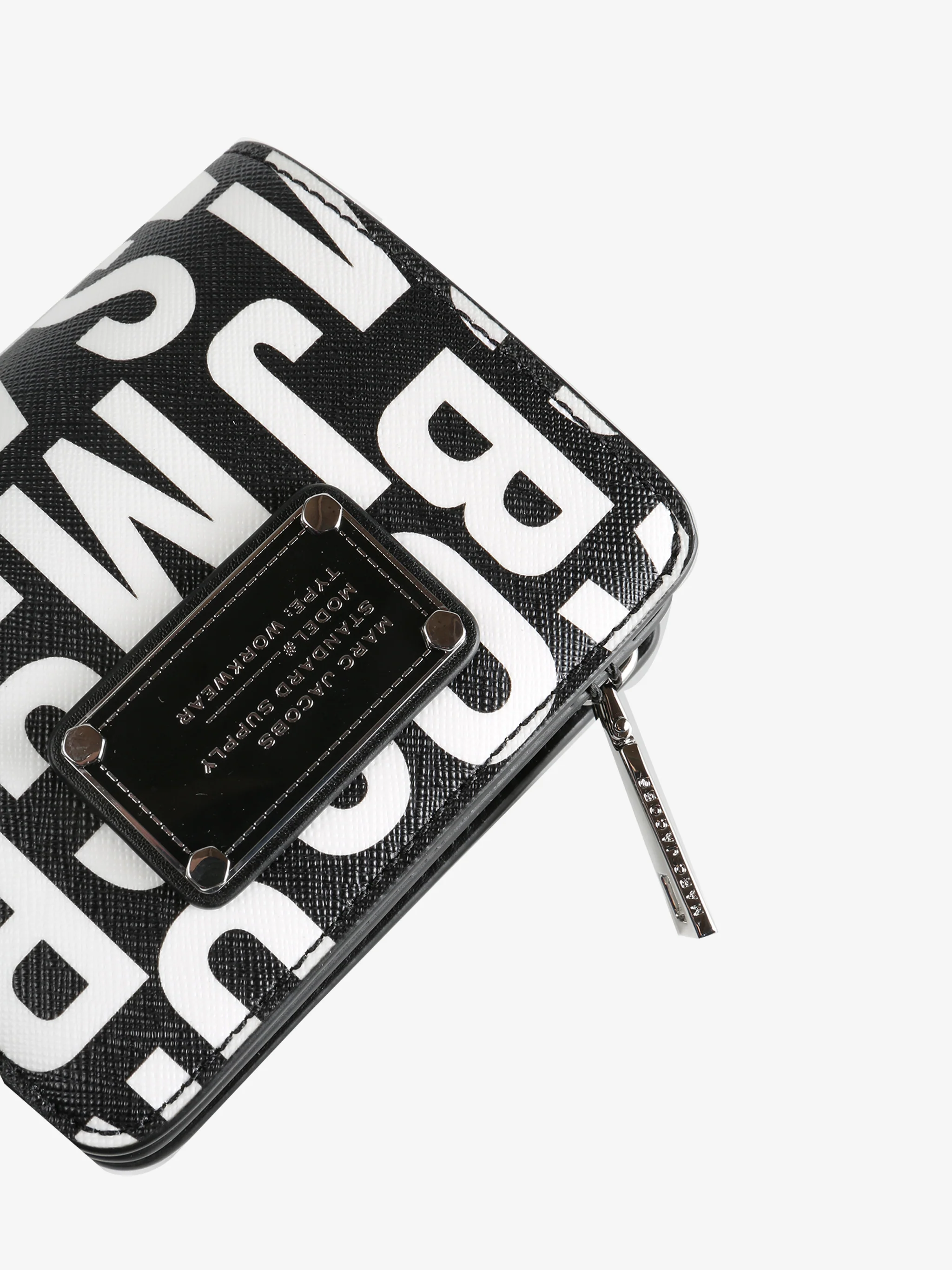 MARC JACOBS - Women Jumbled Logo Trademarc Slg Mini Compact Wallet - Image 3