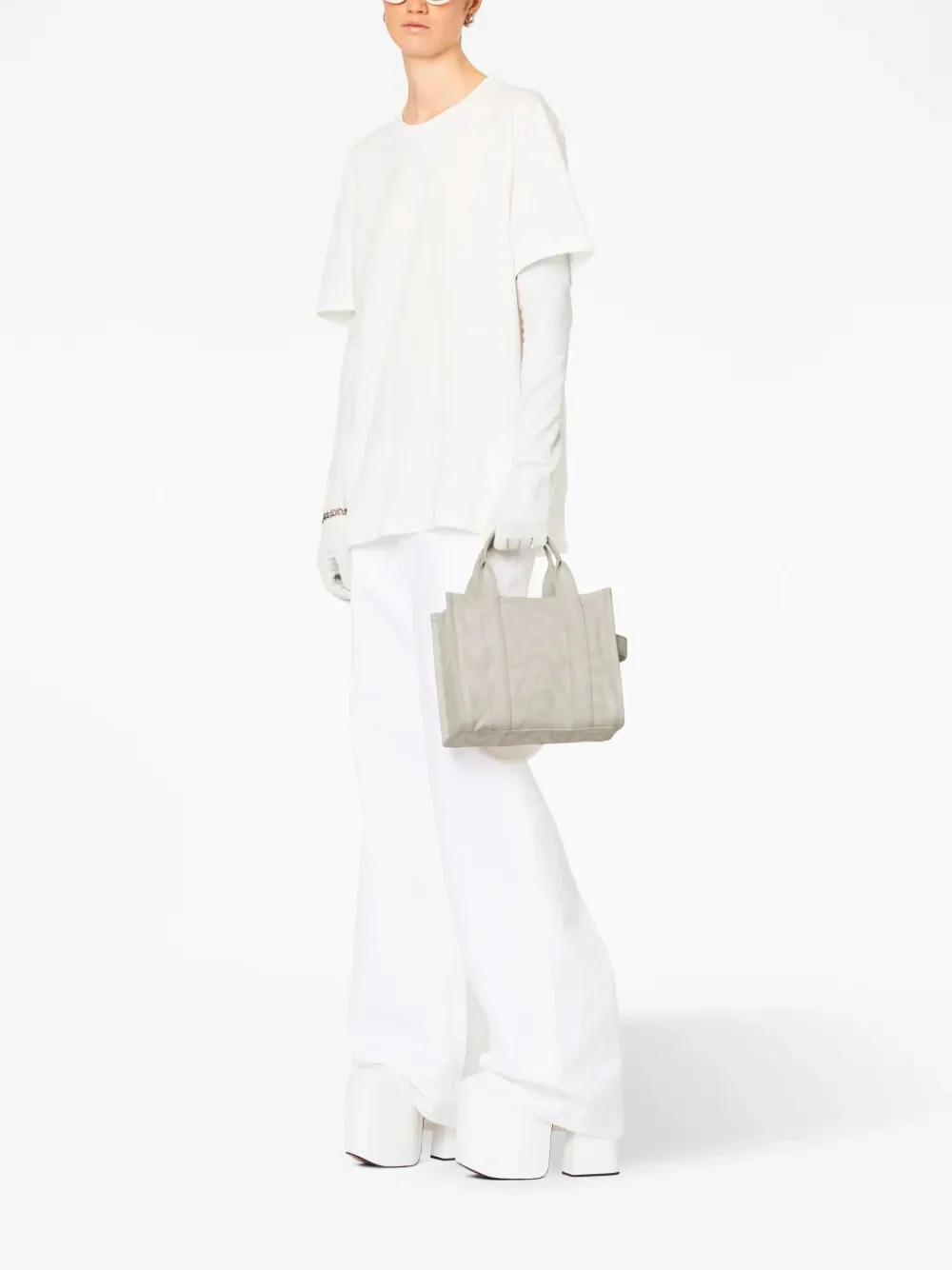 MARC JACOBS - Women Monogram Printed Small Tote Bag - Image 2