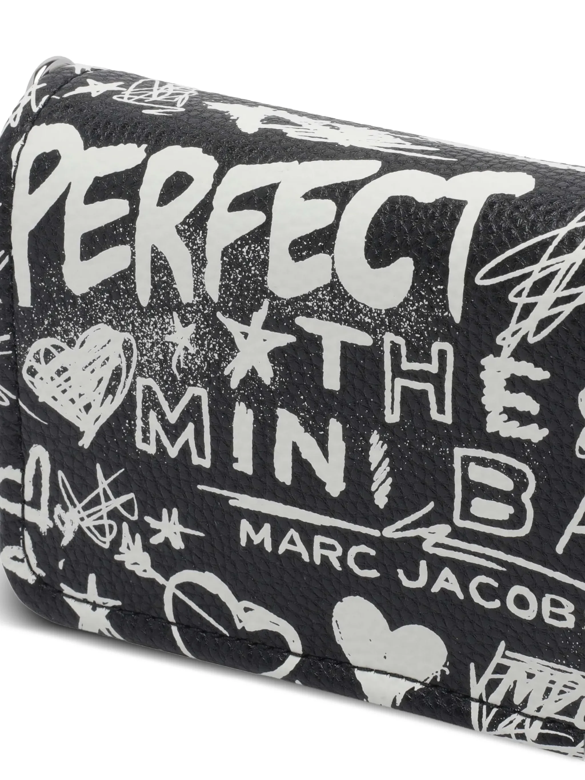 MARC JACOBS - Women Punk Scribble Leather The Items Slg Mini Bag - Image 4
