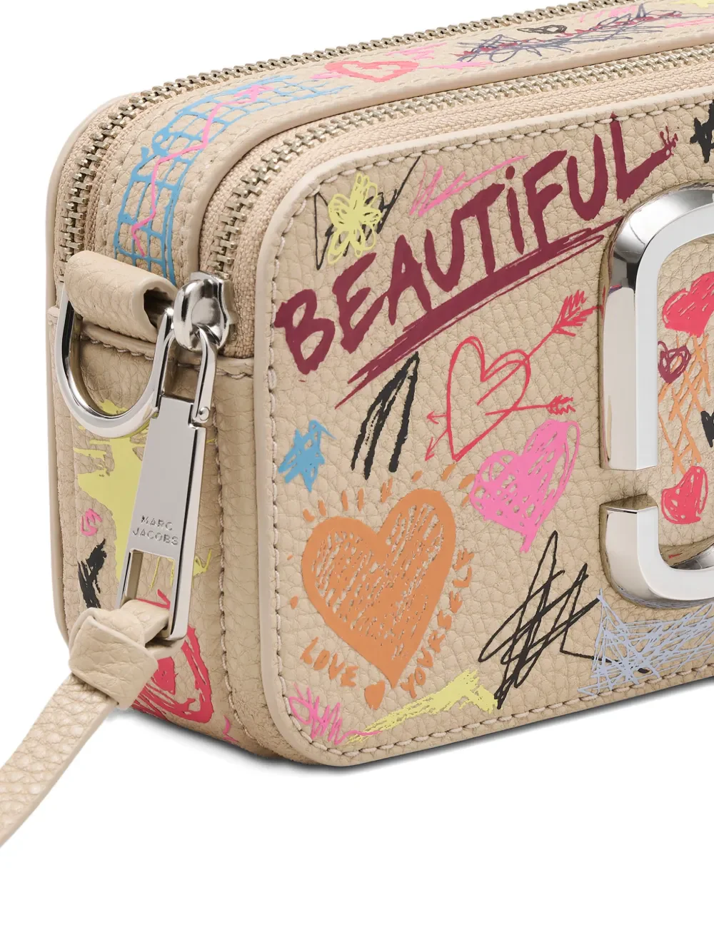MARC JACOBS - Women Punk Scribble Snapshot Bag - Image 5