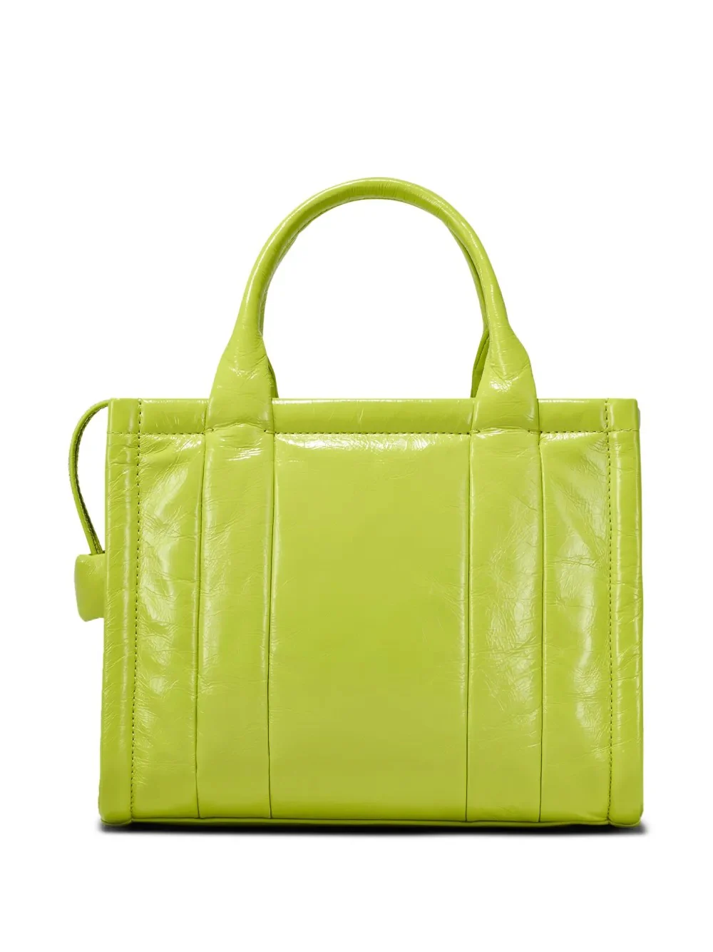 MARC JACOBS - Women Shiny Crinkle Leather Small Tote Bag - Image 5
