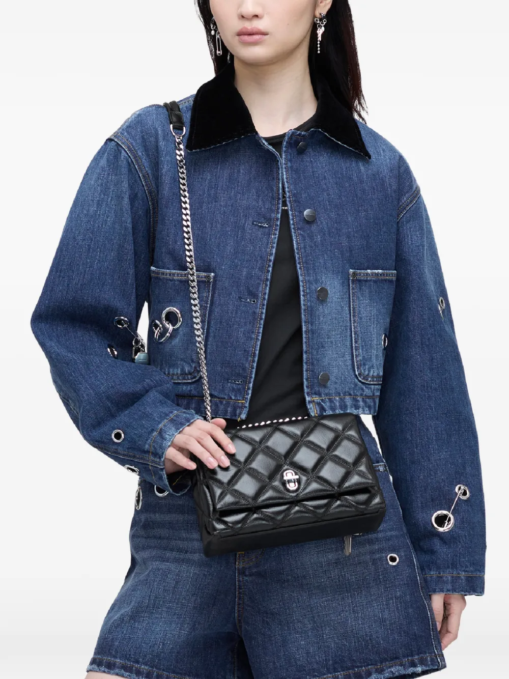 MARC JACOBS - Women Slim Dual Chain Shoulder Bag - Image 2