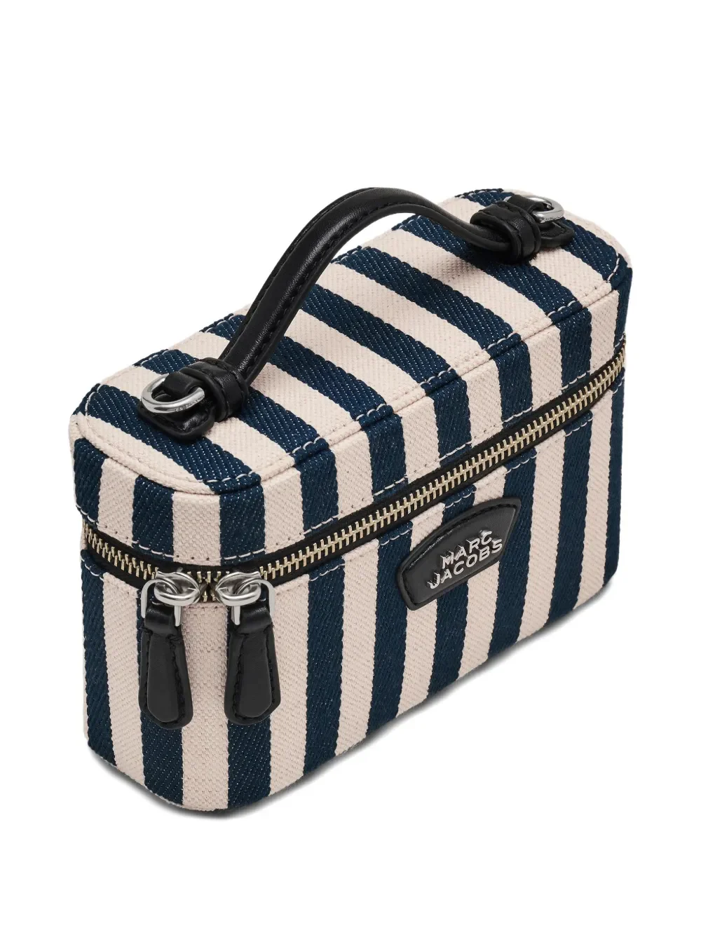 MARC JACOBS - Women Stripe Canvas Everyday Logo Slg Vanity Bag - Image 3