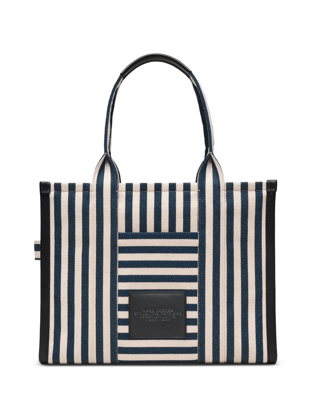 MARC JACOBS - Women Stripe Canvas Large Tote Bag - Image 5