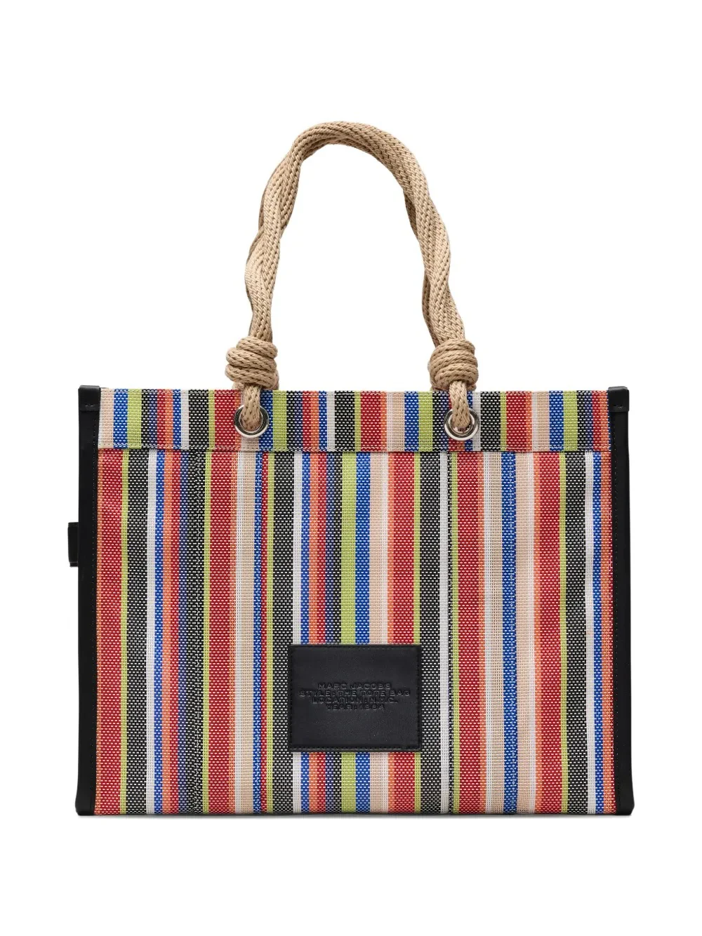MARC JACOBS - Women Stripe Mesh Rope Large Tote Bag - Image 4