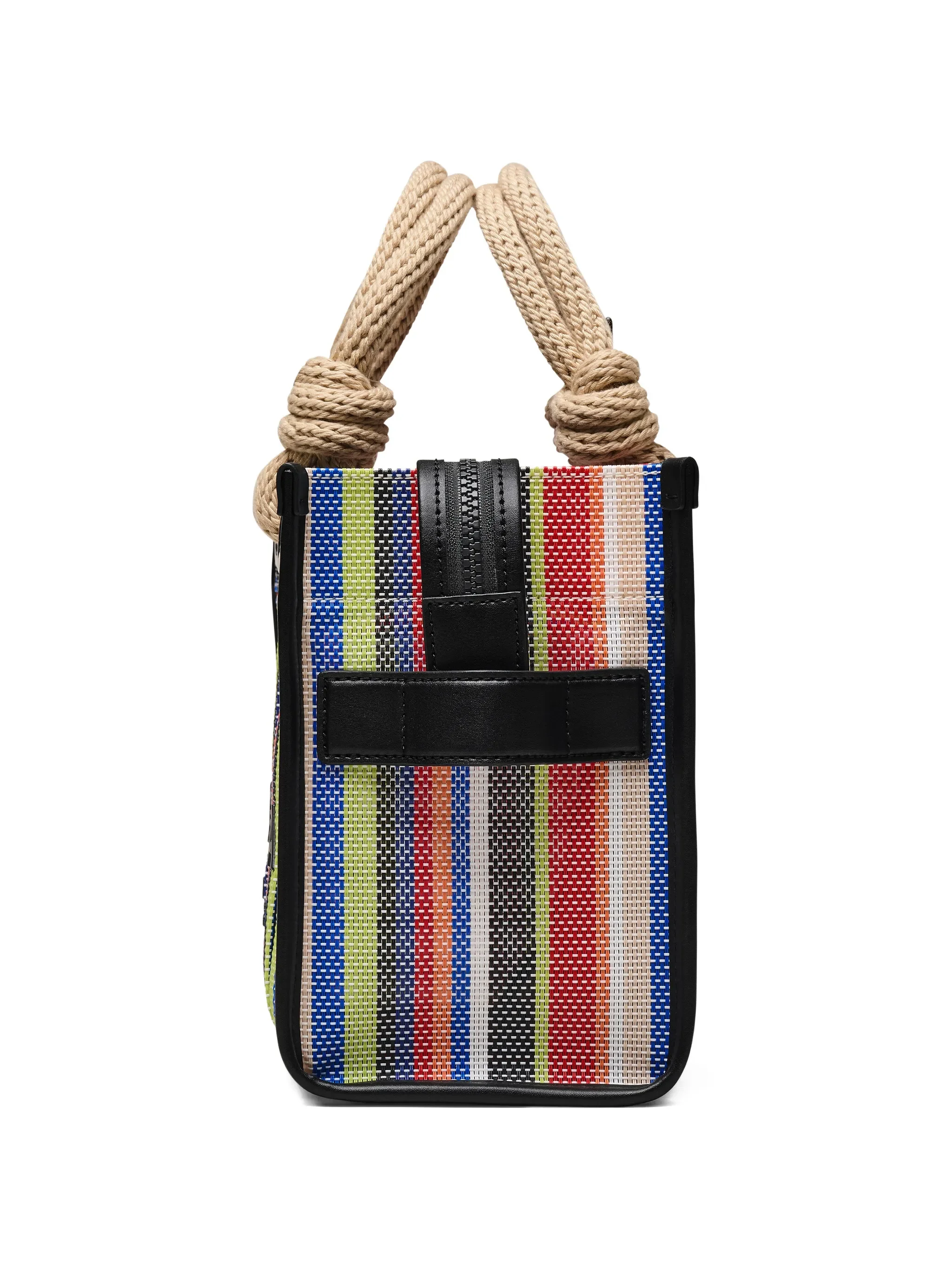 MARC JACOBS - Women Stripe Mesh Rope Small Tote Bag - Image 4