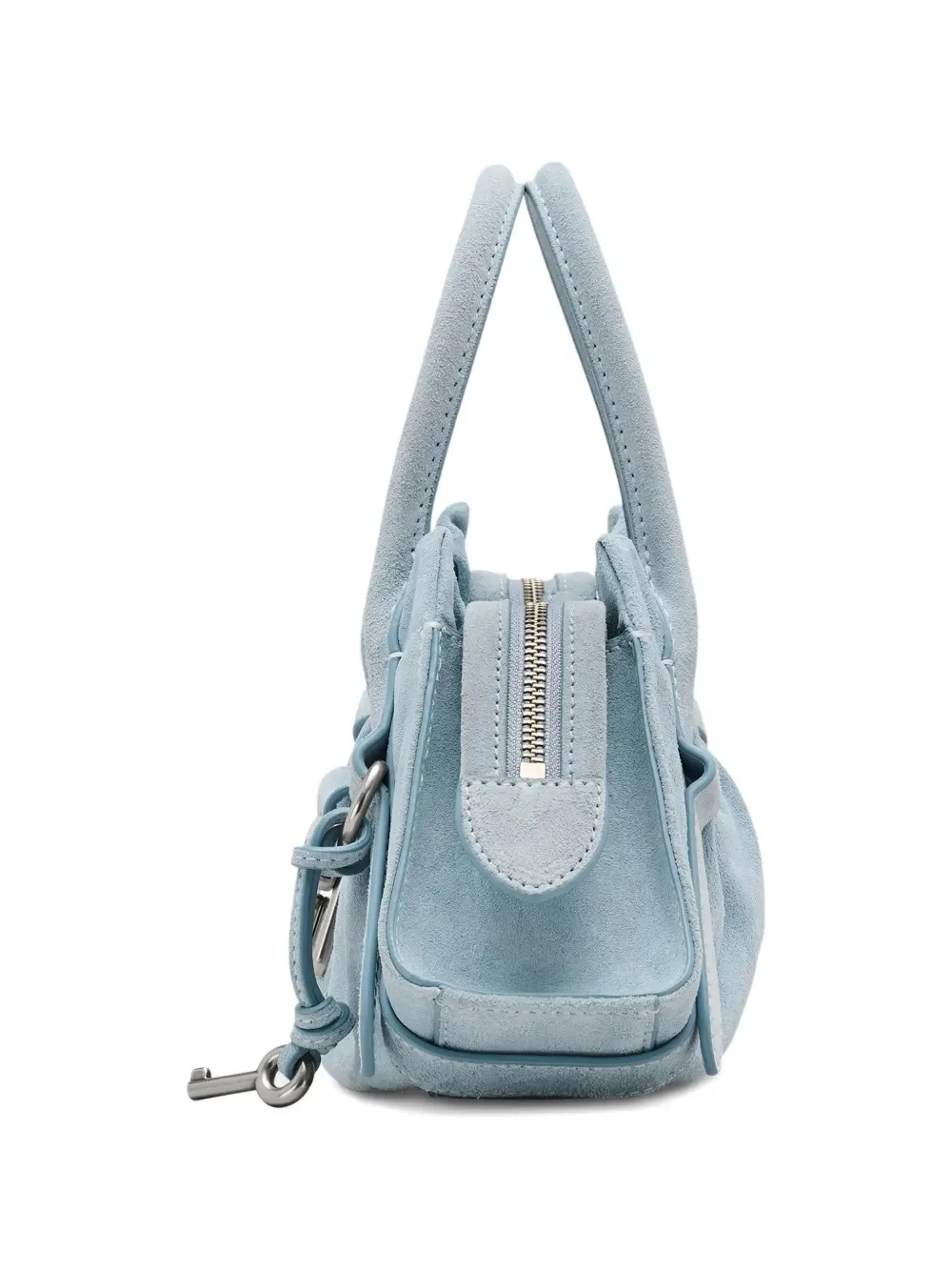 MARC JACOBS - Women Suede Cristina Small Satchel Bag - Image 3