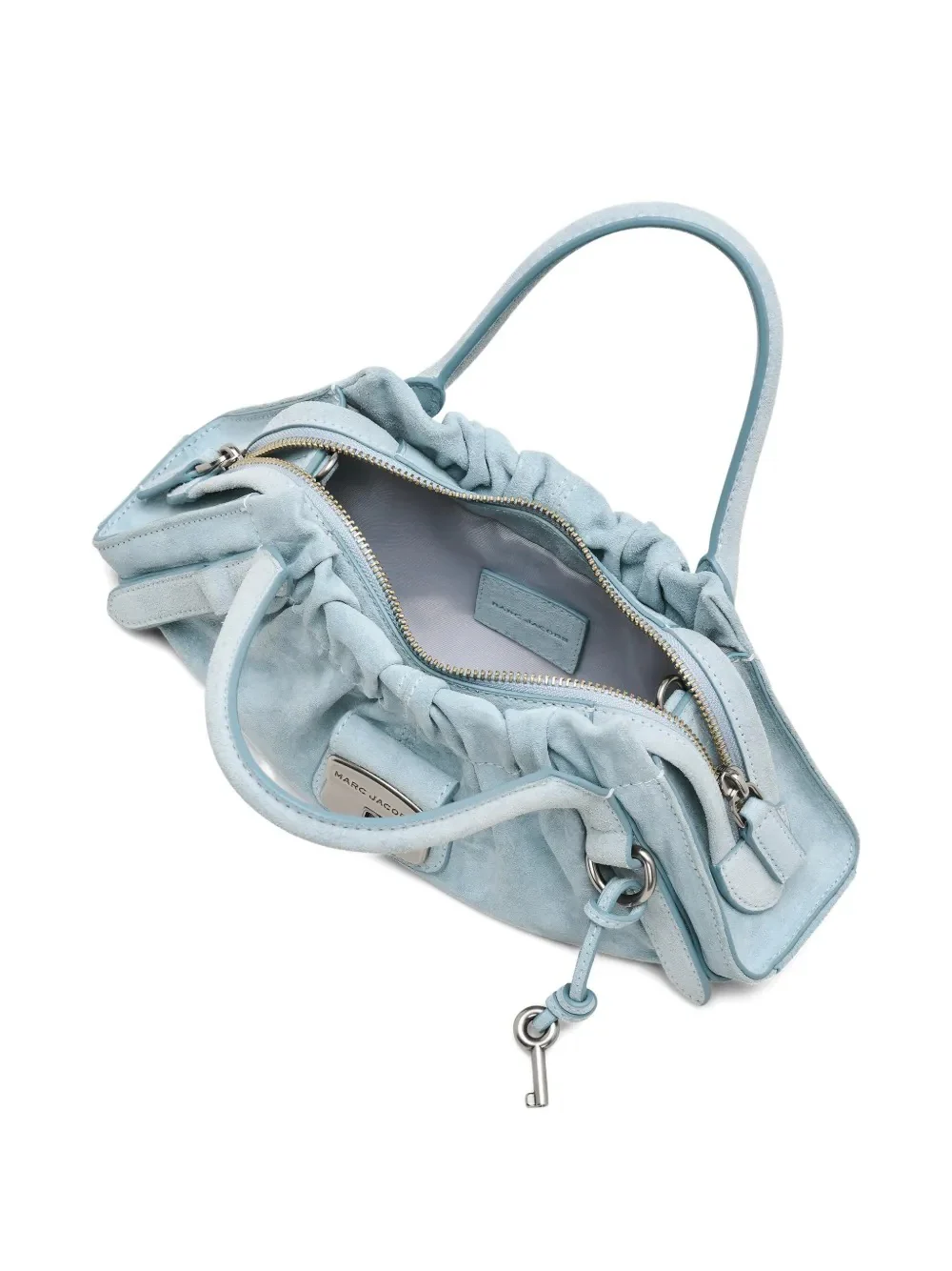 MARC JACOBS - Women Suede Cristina Small Satchel Bag - Image 6