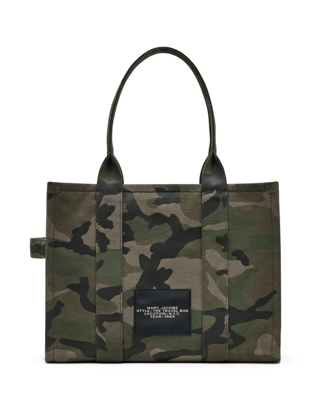 MARC JACOBS - Women The Large Camo Jacquard Tote Bag - Image 5