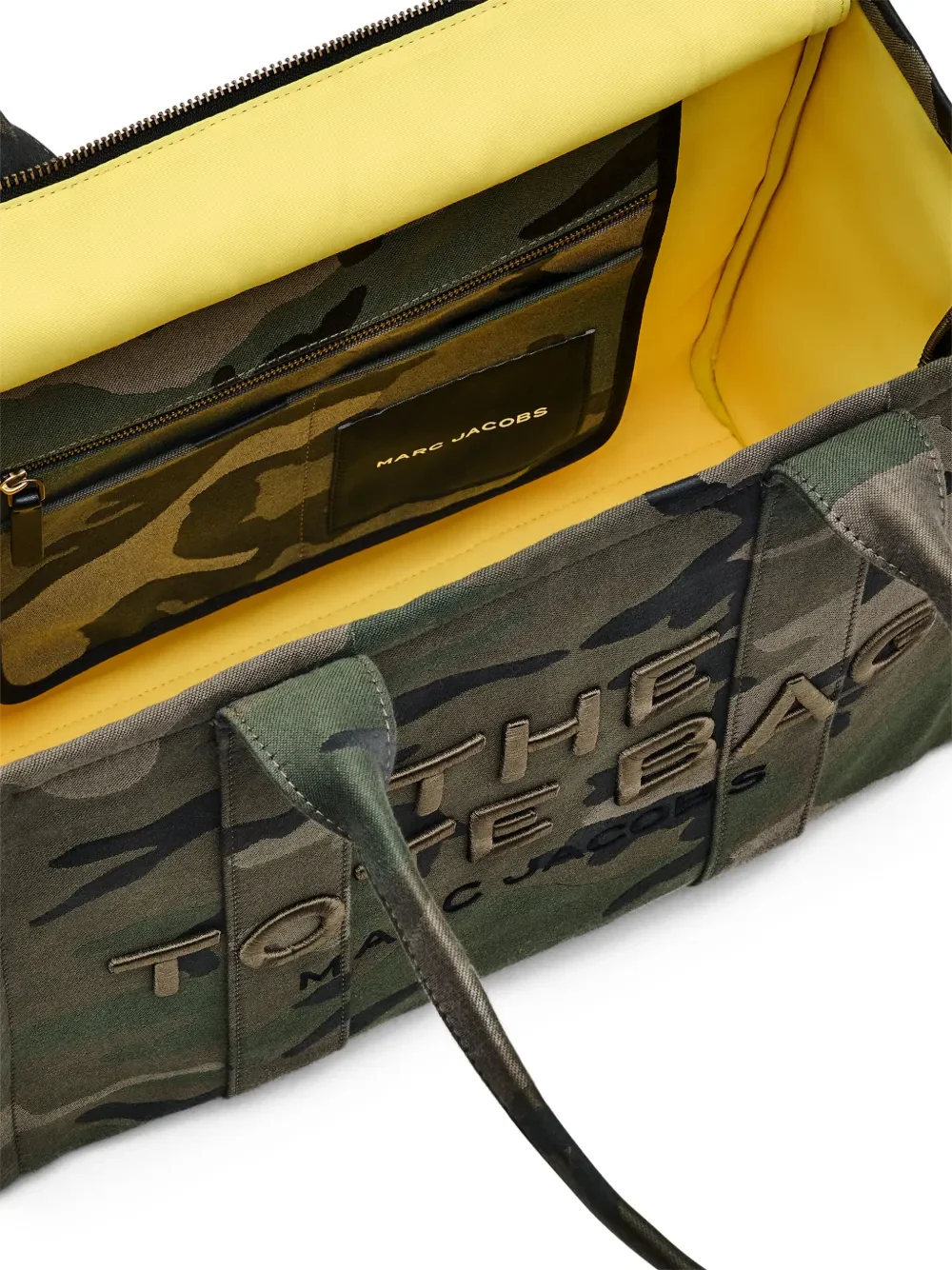 MARC JACOBS - Women The Large Camo Jacquard Tote Bag - Image 6