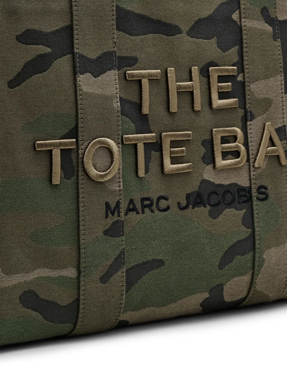MARC JACOBS - Women The Large Camo Jacquard Tote Bag - Image 7