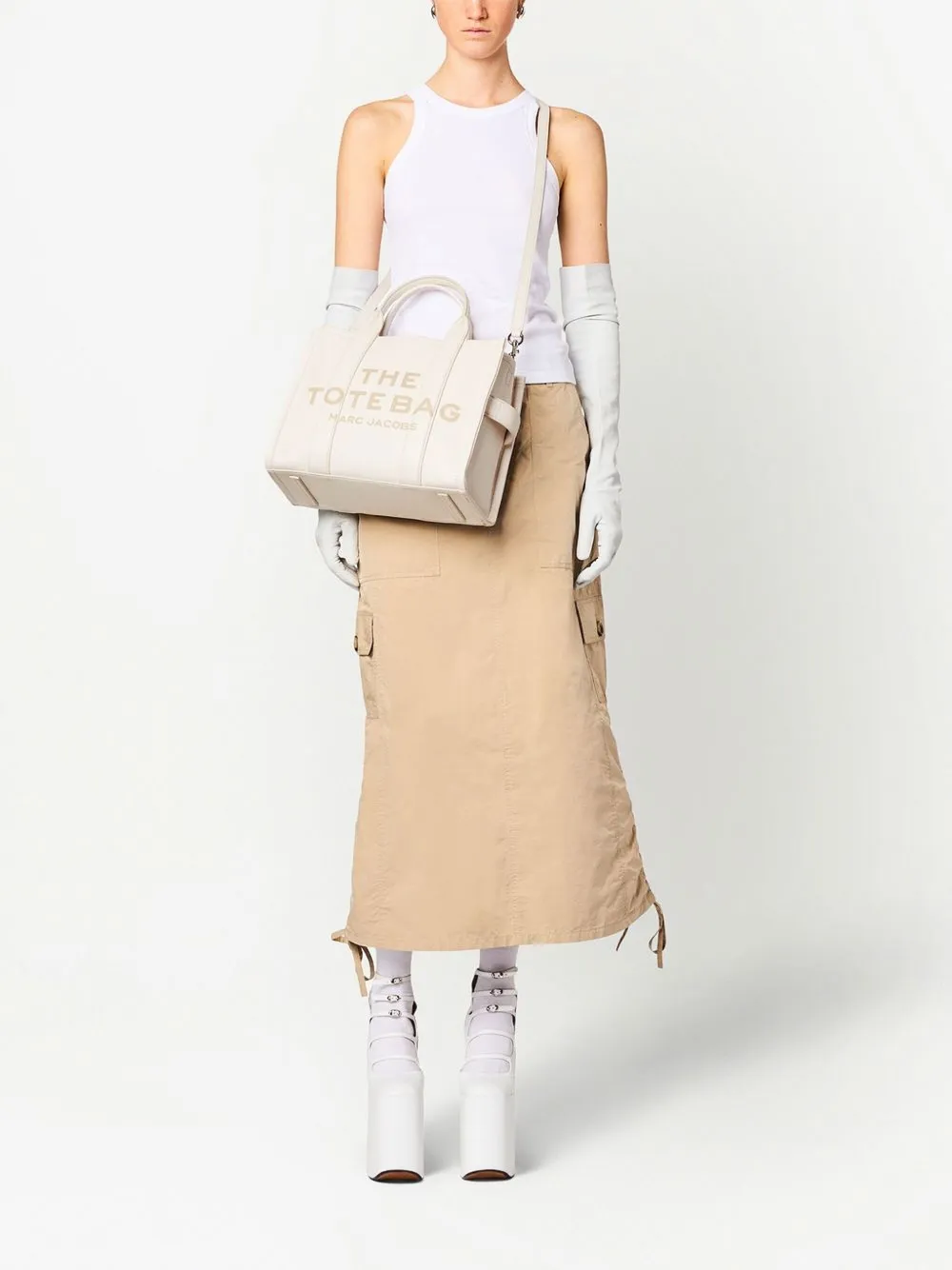MARC JACOBS - Women The Medium Leather Tote Bag - Image 2