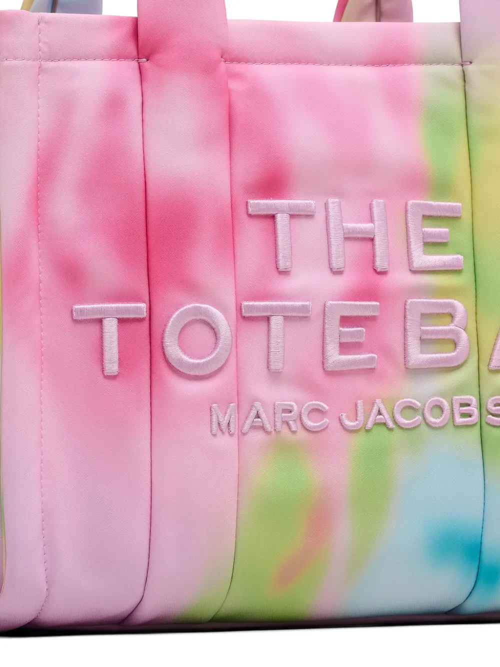 MARC JACOBS - Women The Medium  Blurred Floral Puffy Nylon Tote Bag - Image 7
