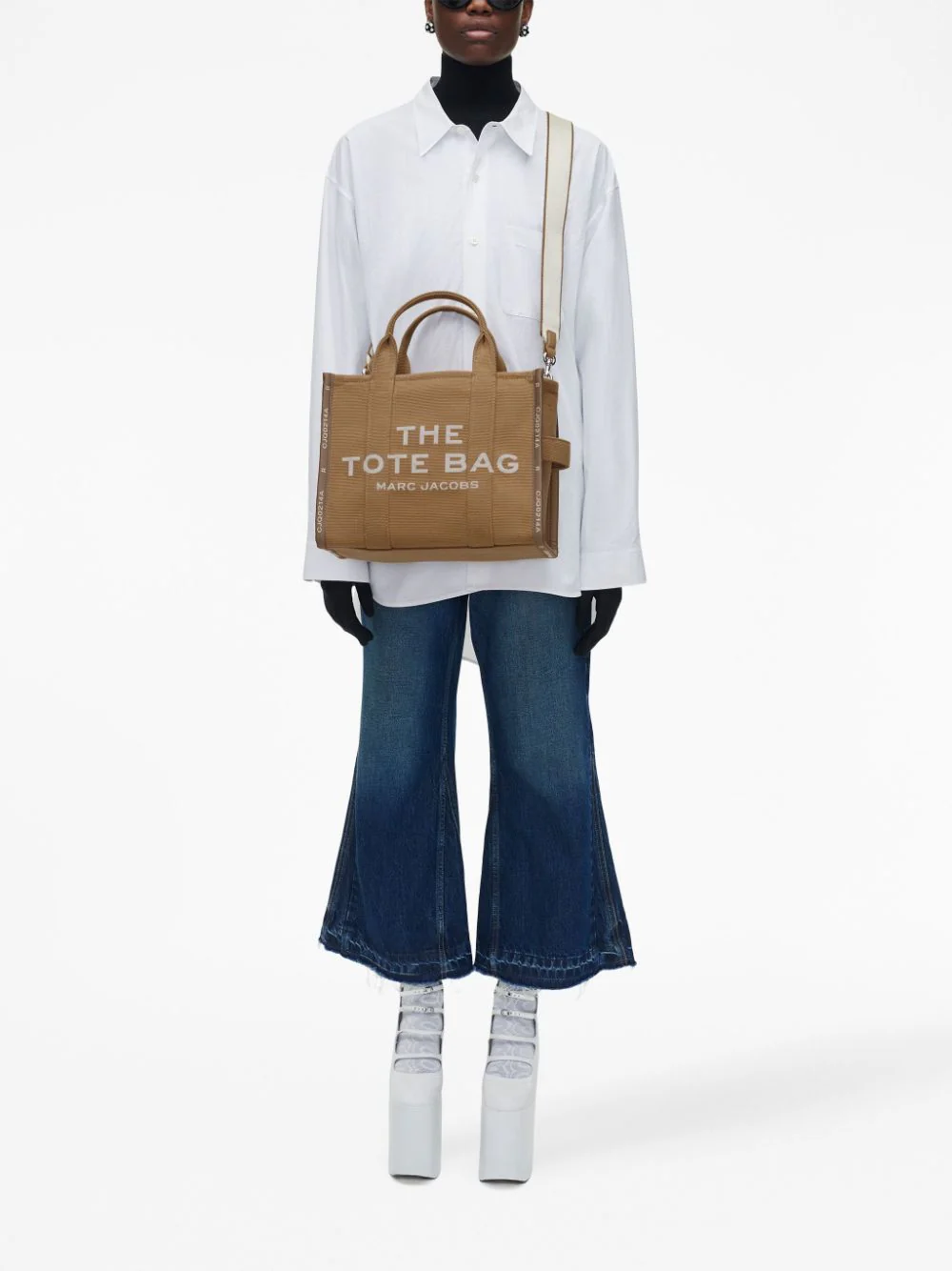 MARC JACOBS - Women The Medium Jacquard Tote Bag - Image 3