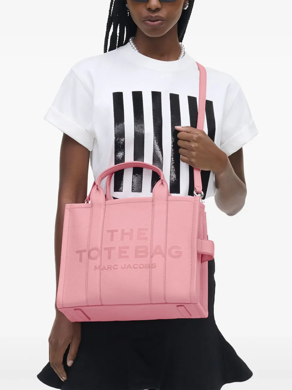 MARC JACOBS - Women The Medium Leather Tote Bag - Image 2