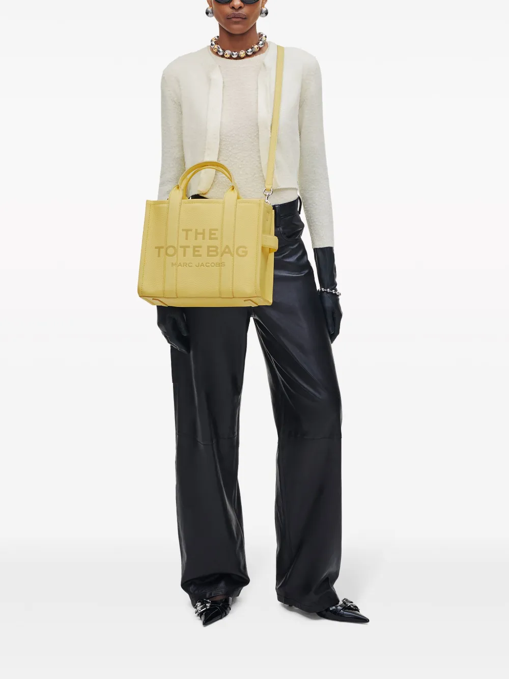 MARC JACOBS - Women The Medium Leather Tote Bag - Image 2