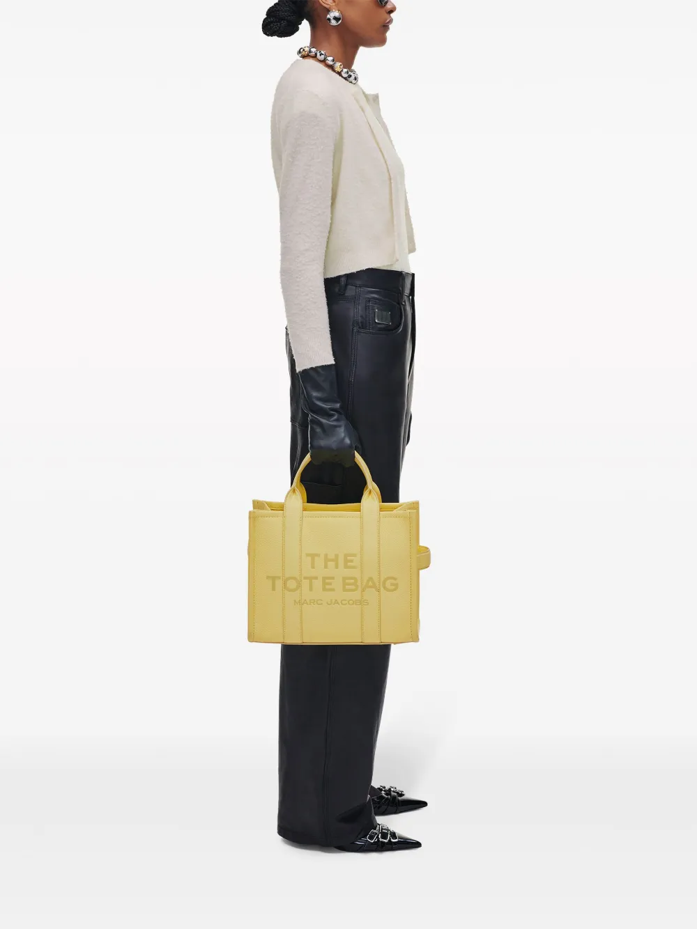 MARC JACOBS - Women The Medium Leather Tote Bag - Image 3