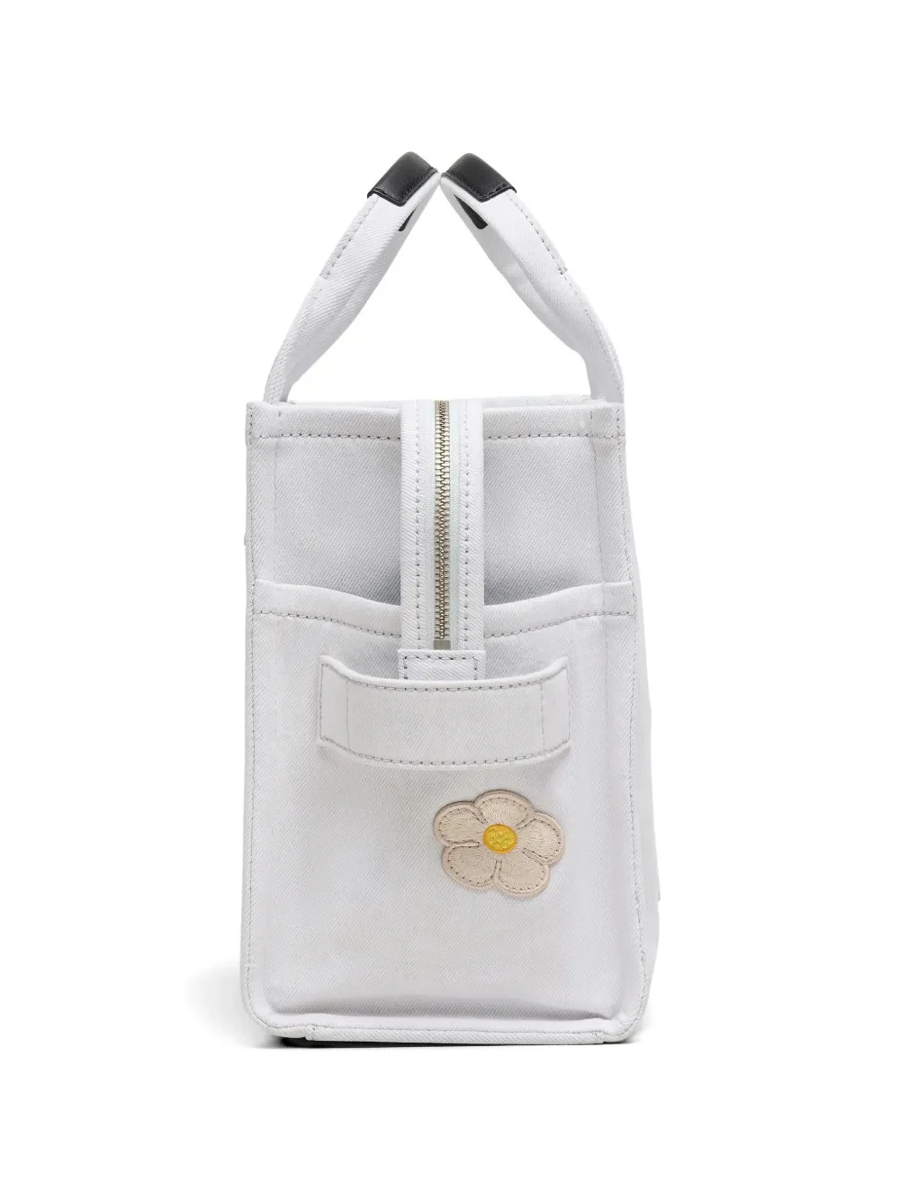 MARC JACOBS - Women The Medium Tote Camp Patchwork Denim Tote Bag - Image 5