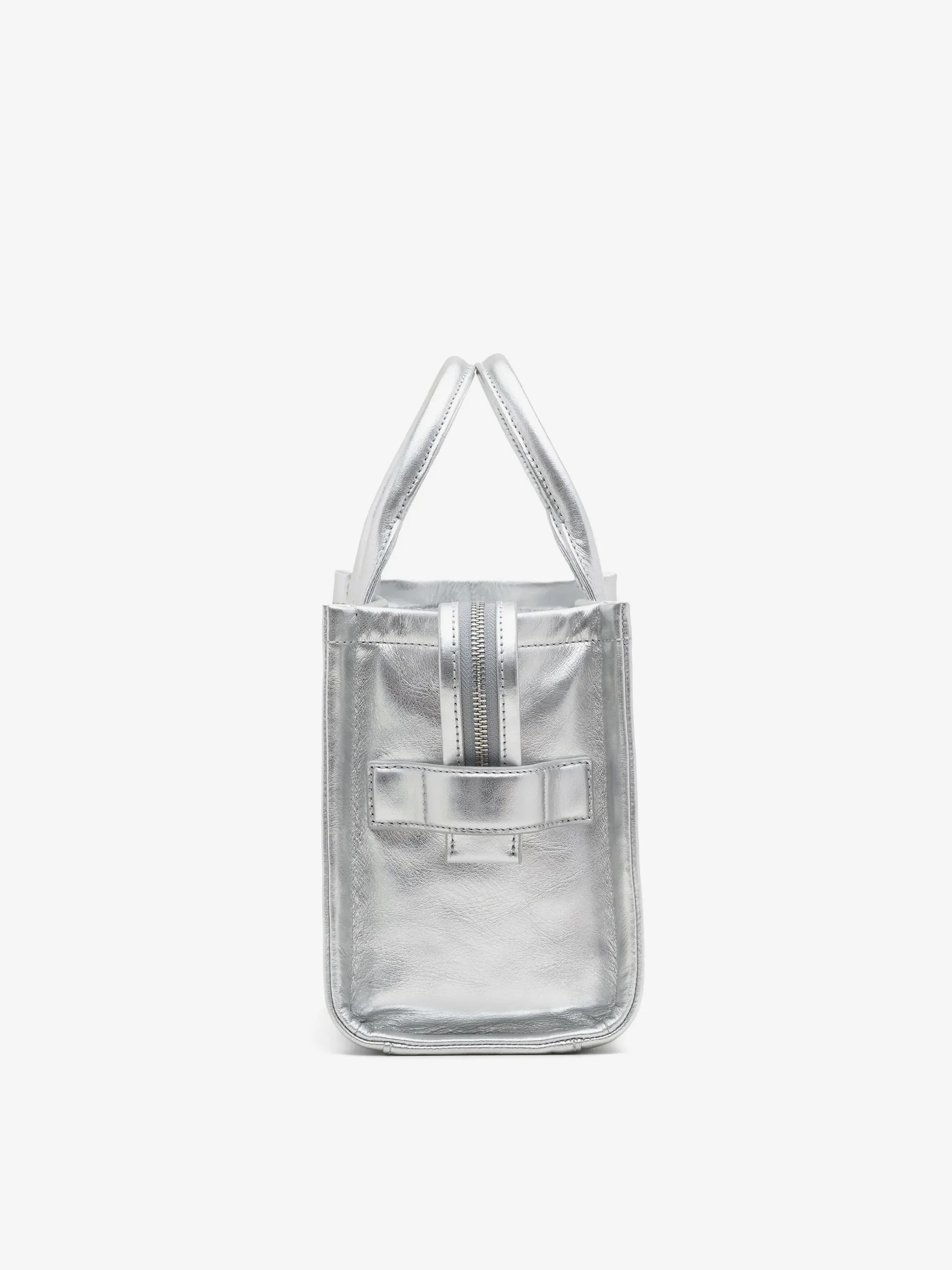 MARC JACOBS - Women The Metallic Leather Small Tote Bag - Image 4