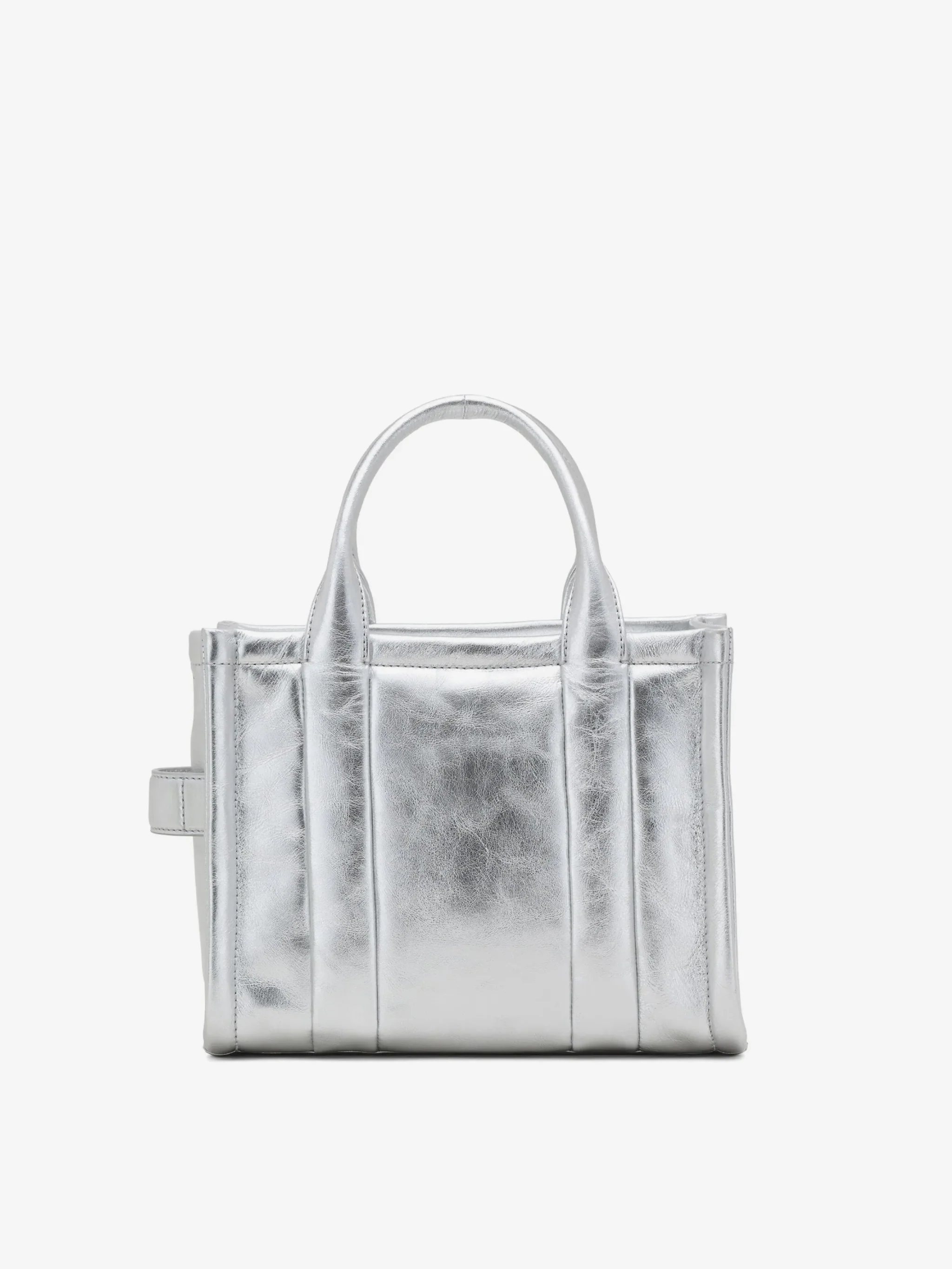 MARC JACOBS - Women The Metallic Leather Small Tote Bag - Image 5