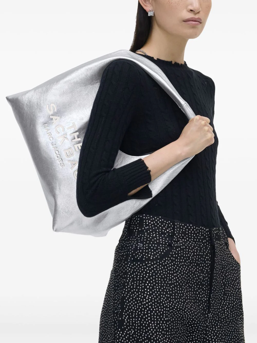 MARC JACOBS - Women The Metallic Sack Bag - Image 2