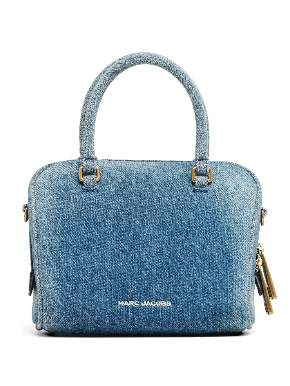 MARC JACOBS - Women The Micro Bauletto Denim Wave Bag