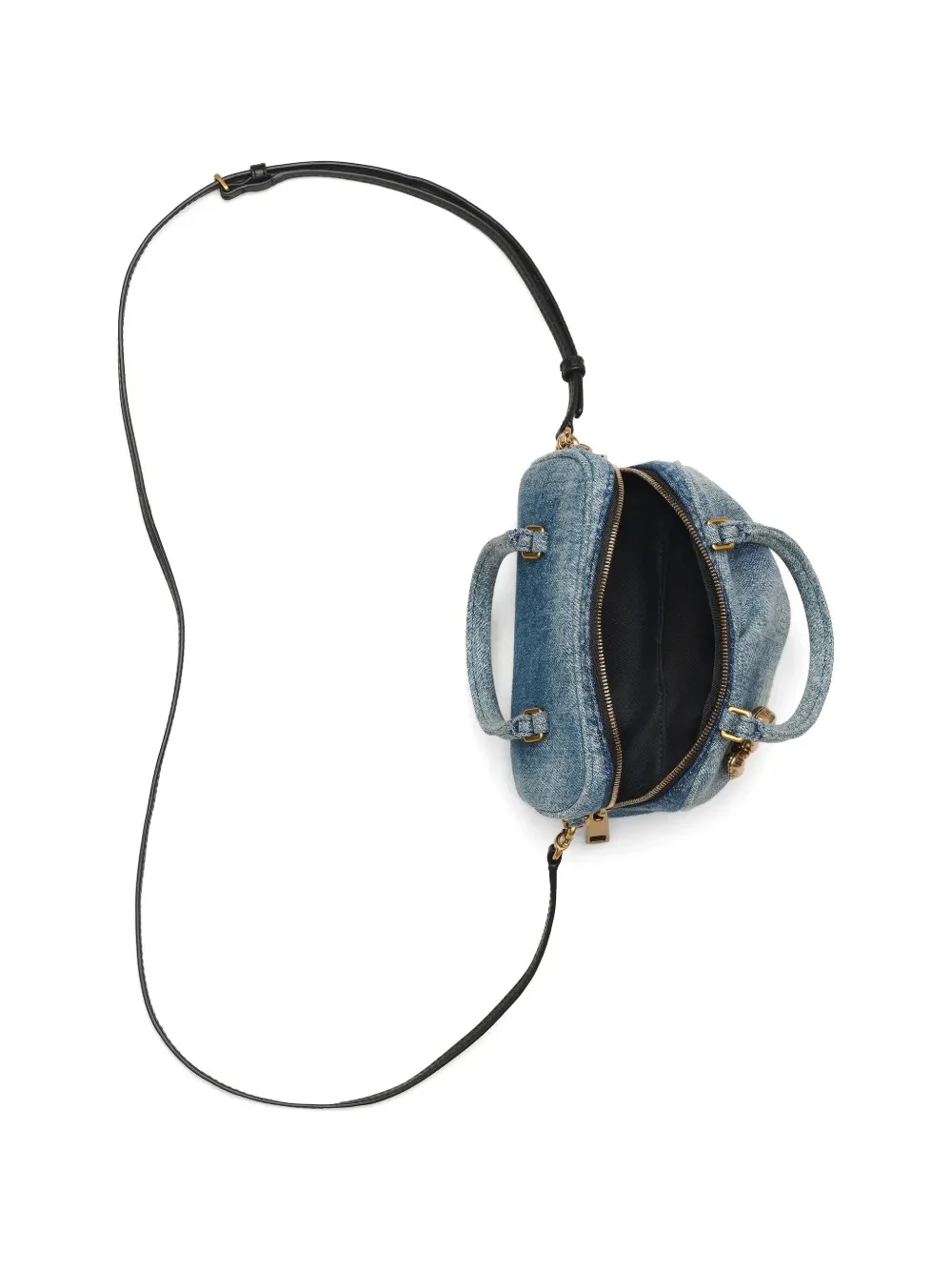 MARC JACOBS - Women The Micro Bauletto Denim Wave Bag - Image 5